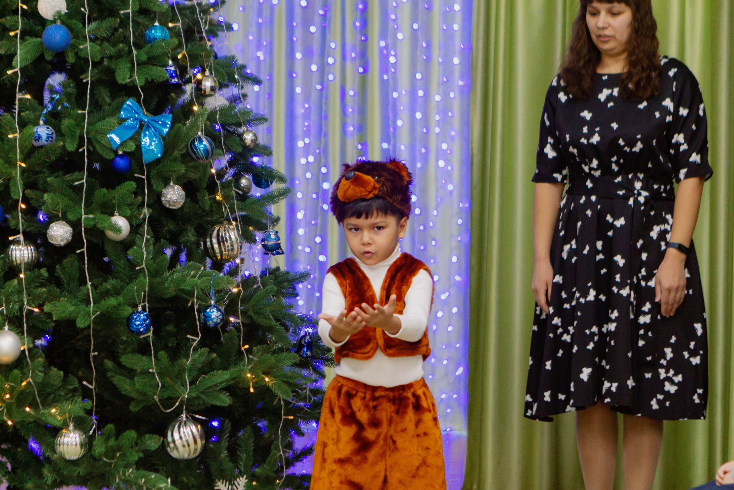 Фотосъёмка новогоднего утренника. Фотограф в Екатеринбурге Пойгина Елена