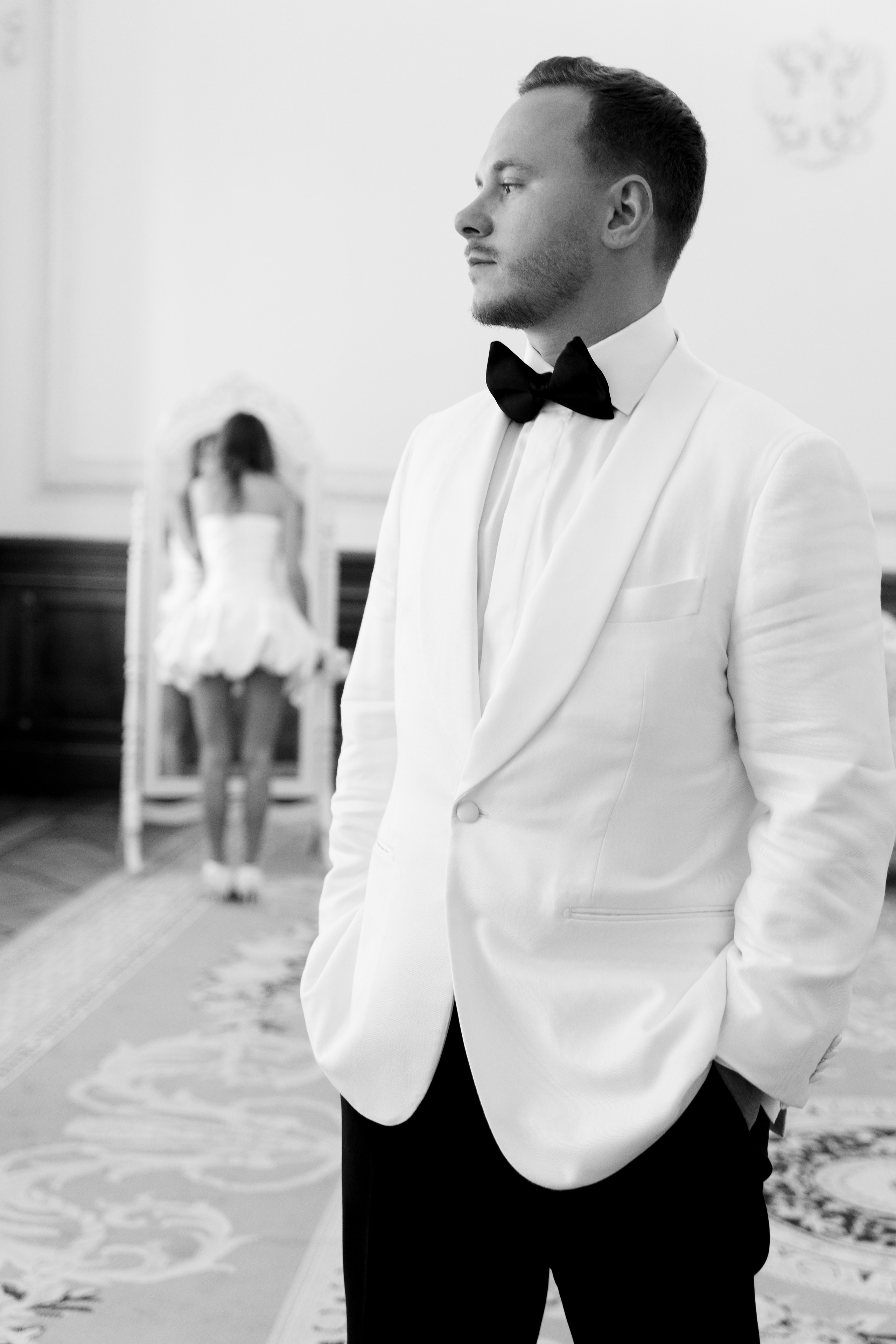 Свадебная съемка во дворце Мясникова. Фотограф Миланазавр