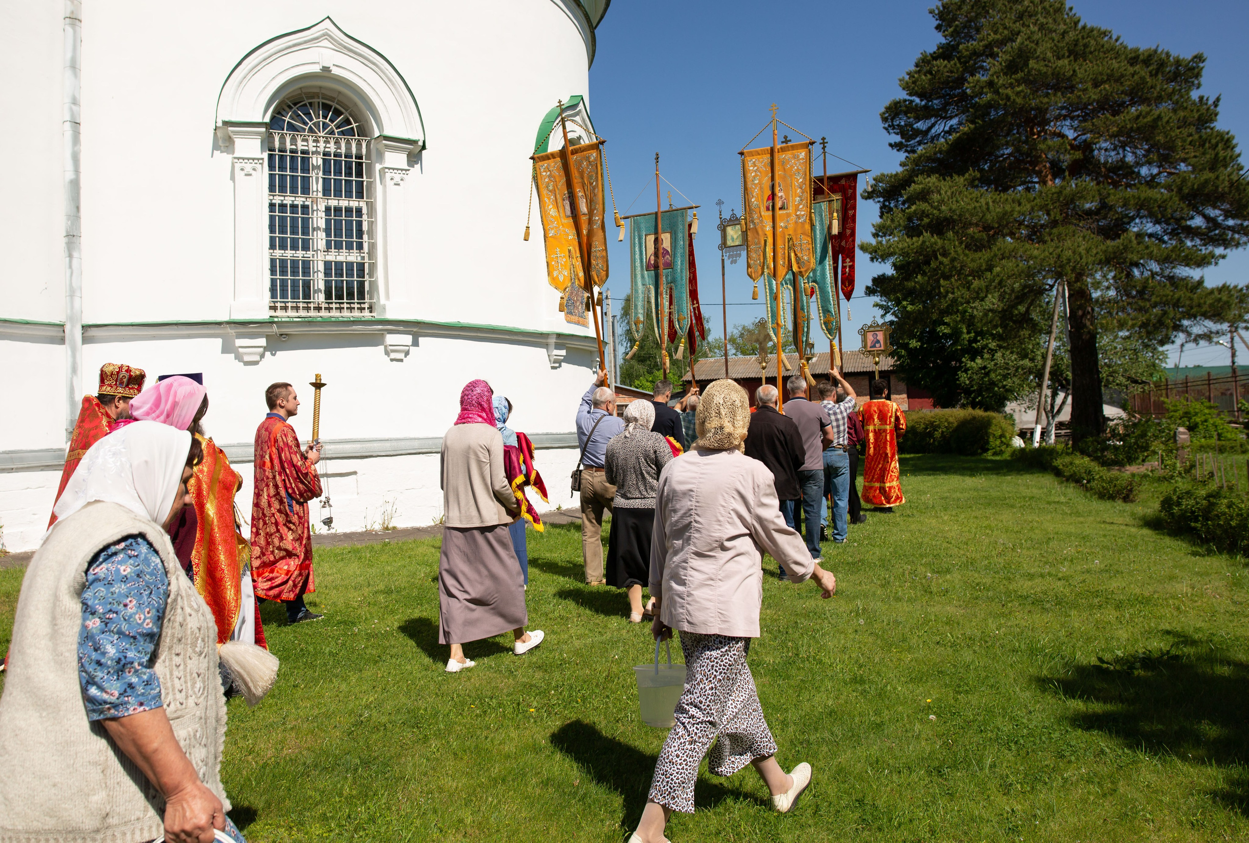 Крестный ход с Ашитково Воскресенский храм. Семейный и детский фотограф Анна Петракова