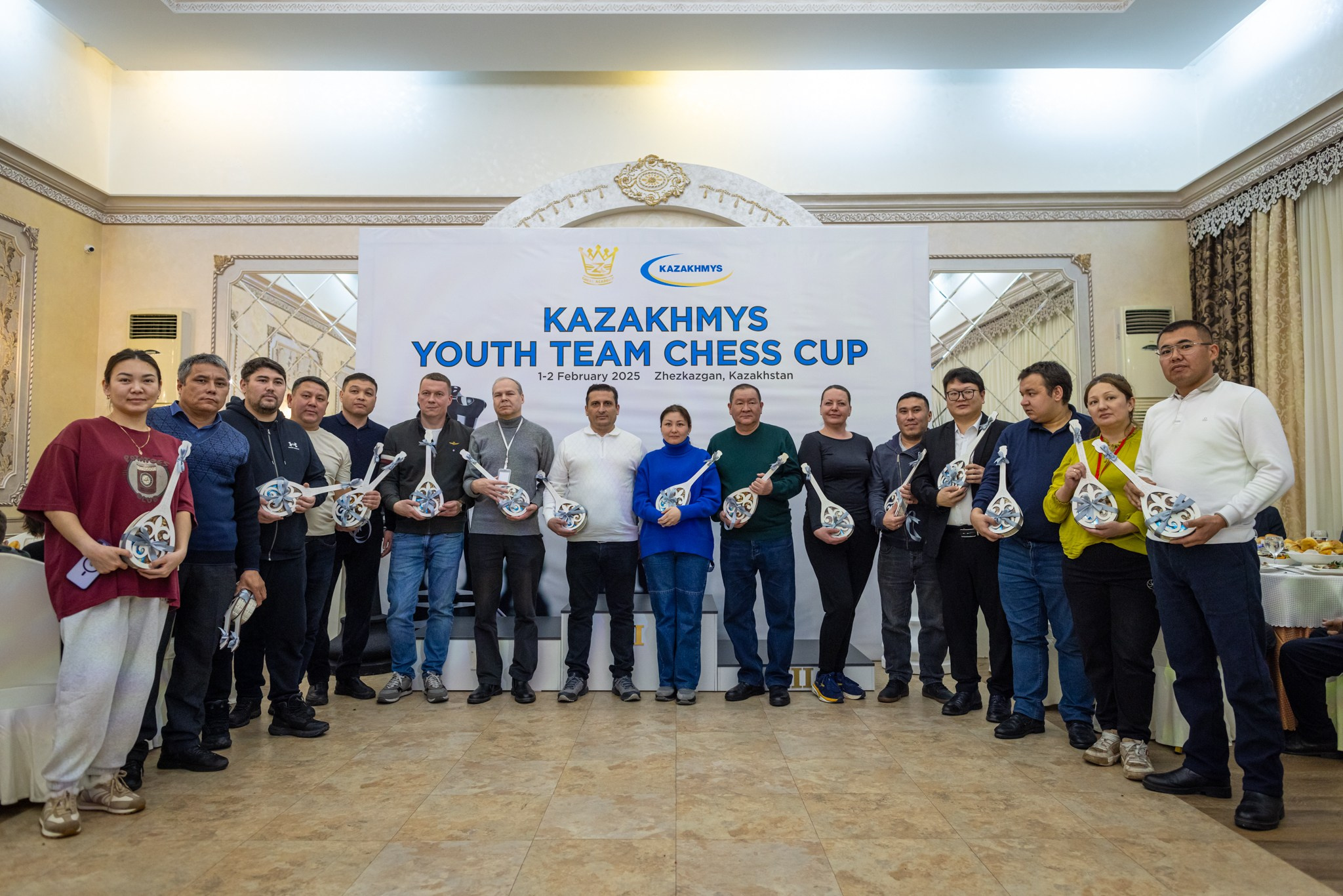 2025.02.01 KAZAKHMYS Youth Team Chess CUP 2025 — Closing Ceremony. Фотограф Анна Штурман (репортажная съёмка любых событий и мероприятий) Anna Shtourman photographer