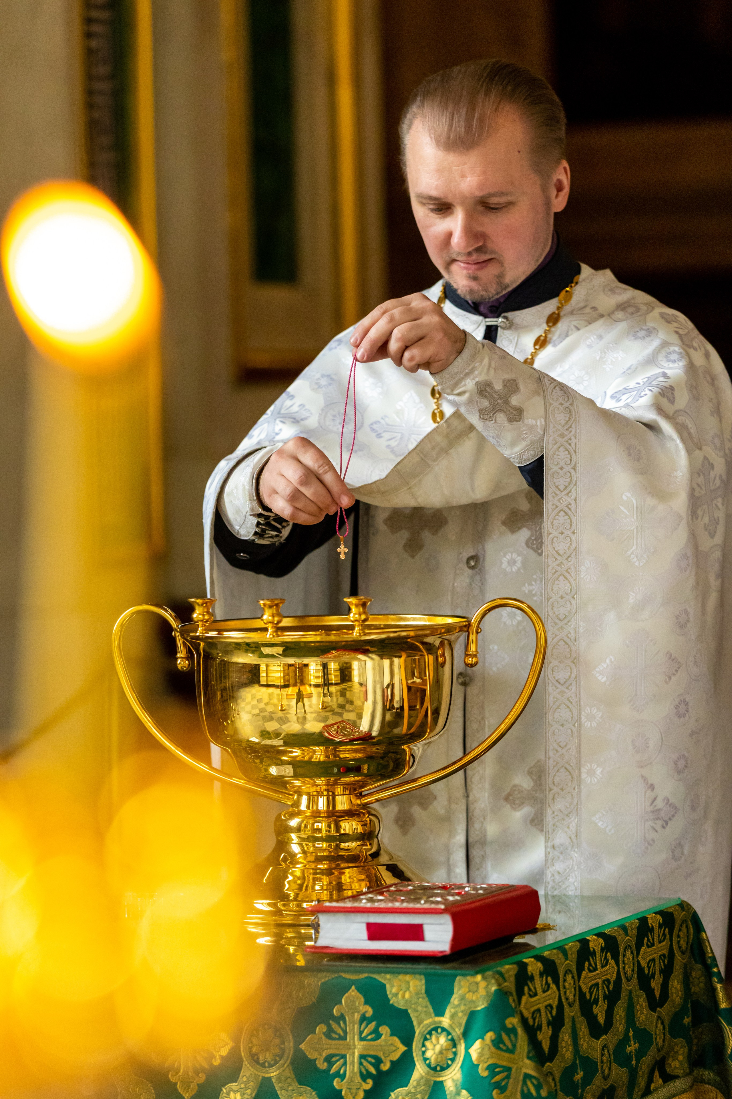 Таинство крещения. Фотограф новорожденных, семейный фотограф в Санкт-Петербурге