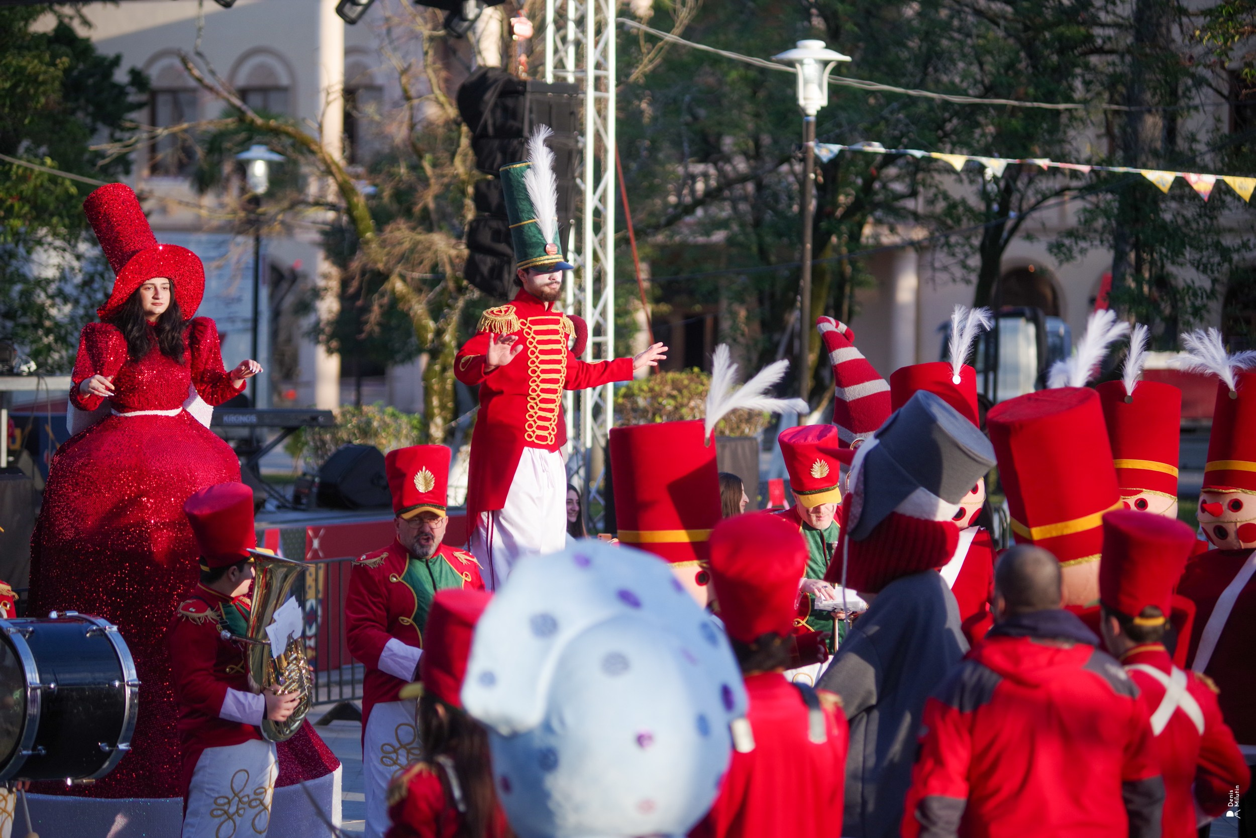 Ёлка в Абаше. Портретный фотограф Денис Милютин