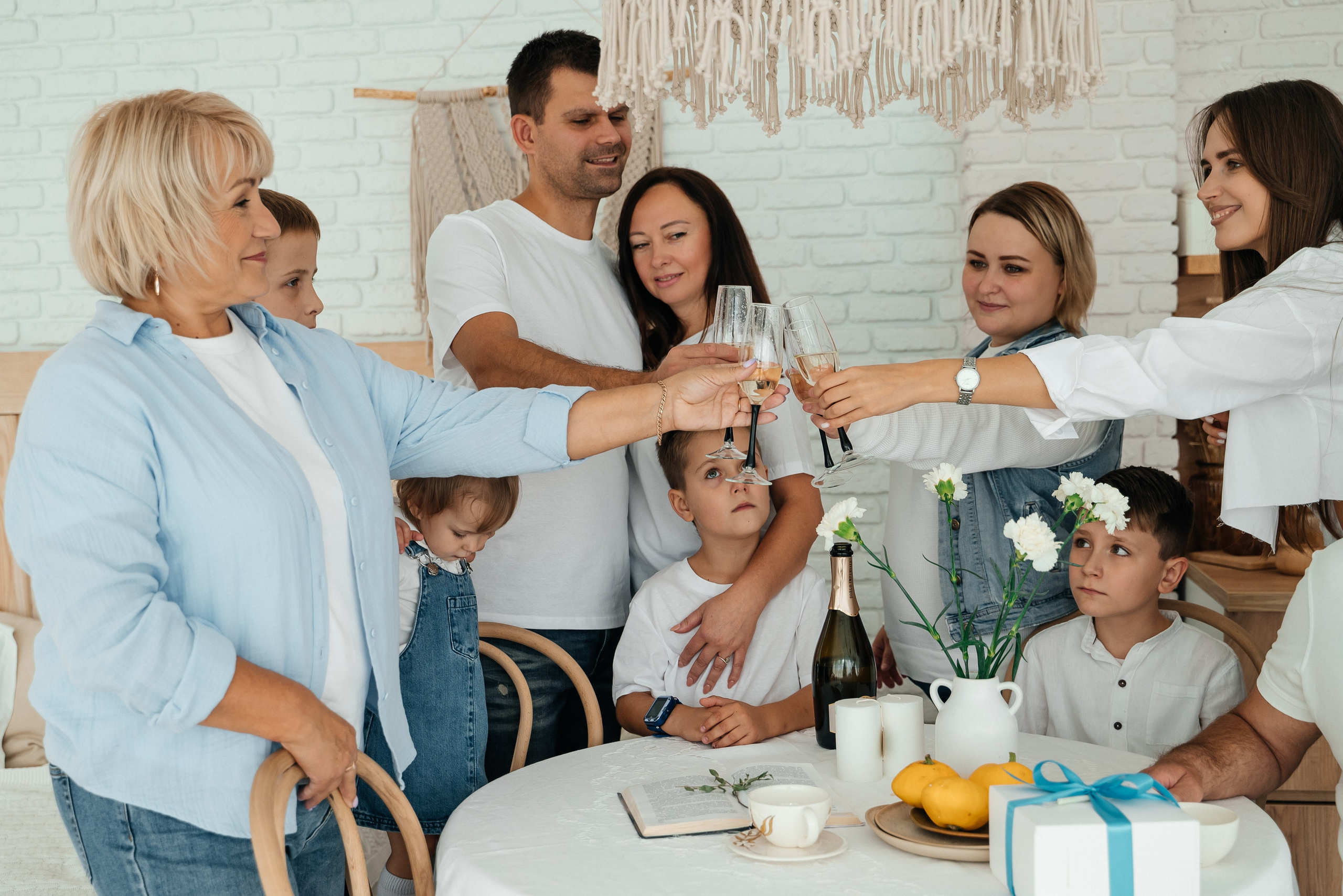 Съёмка большой семьи. Семейный фотограф в Минске Дарья Дреко