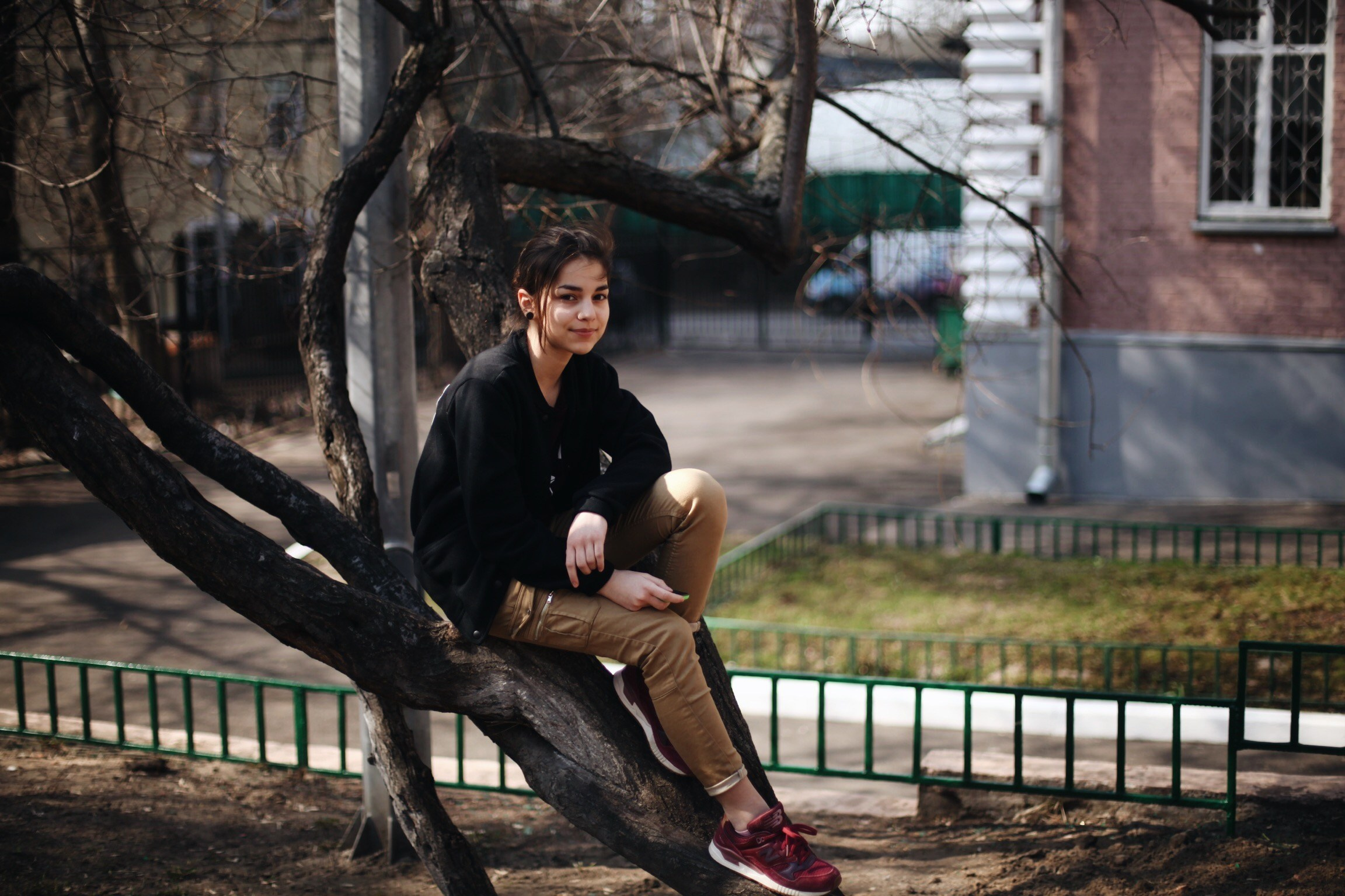 Школьные съемки. Ксения Плотникова