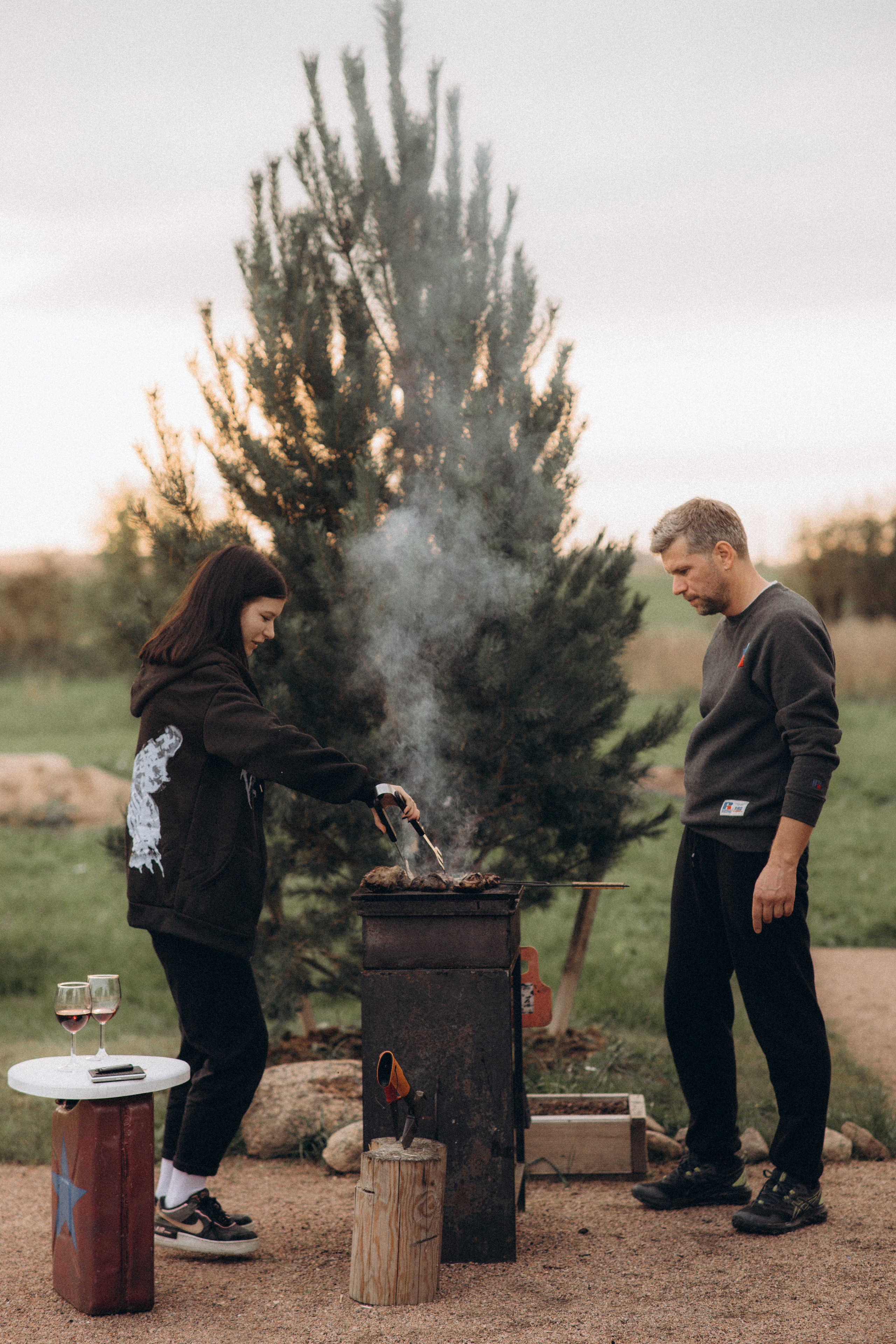 Барбекю. Снимаю истории про вас. Фотограф Наталья Кац