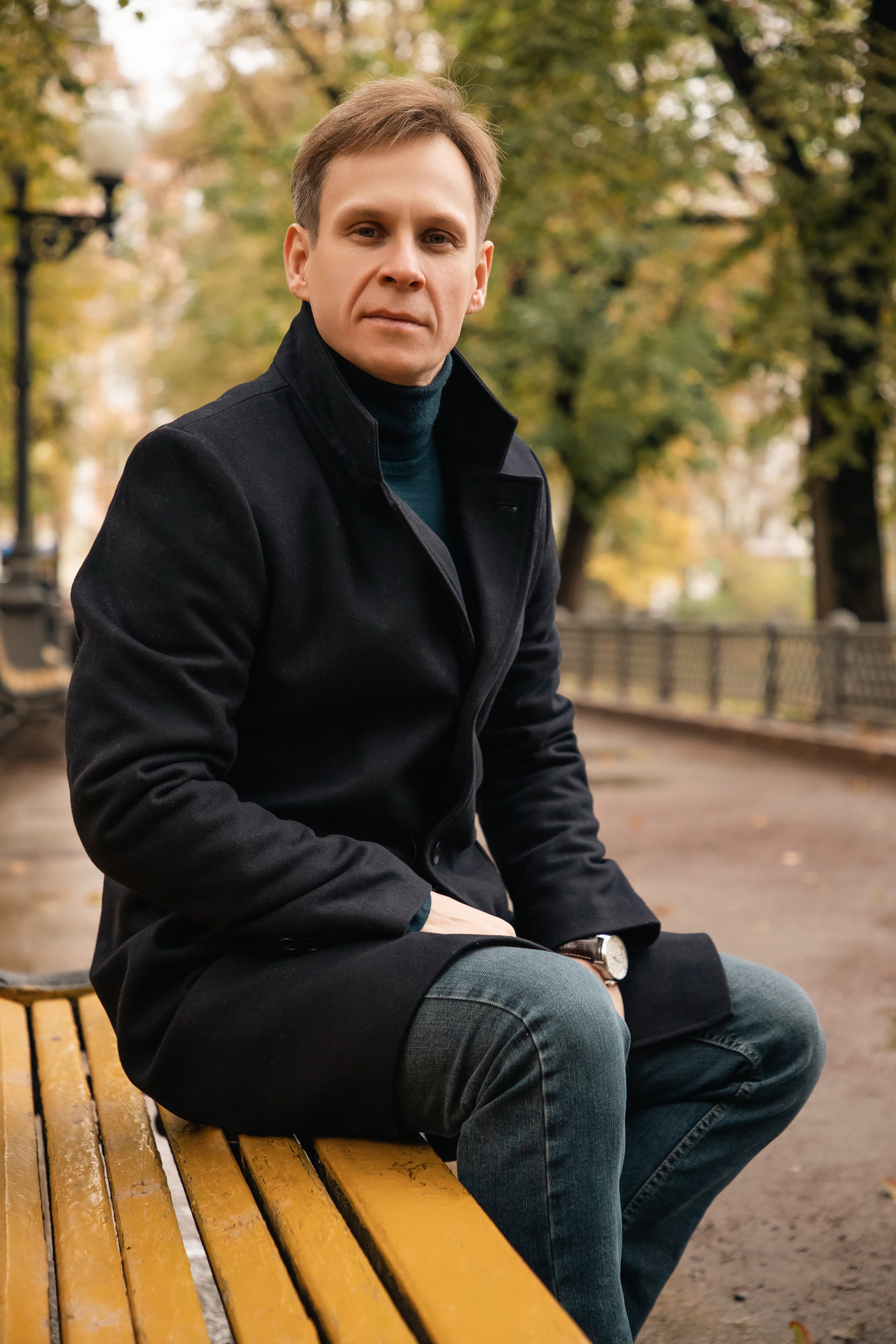 Осенняя прогулка на Патриарших