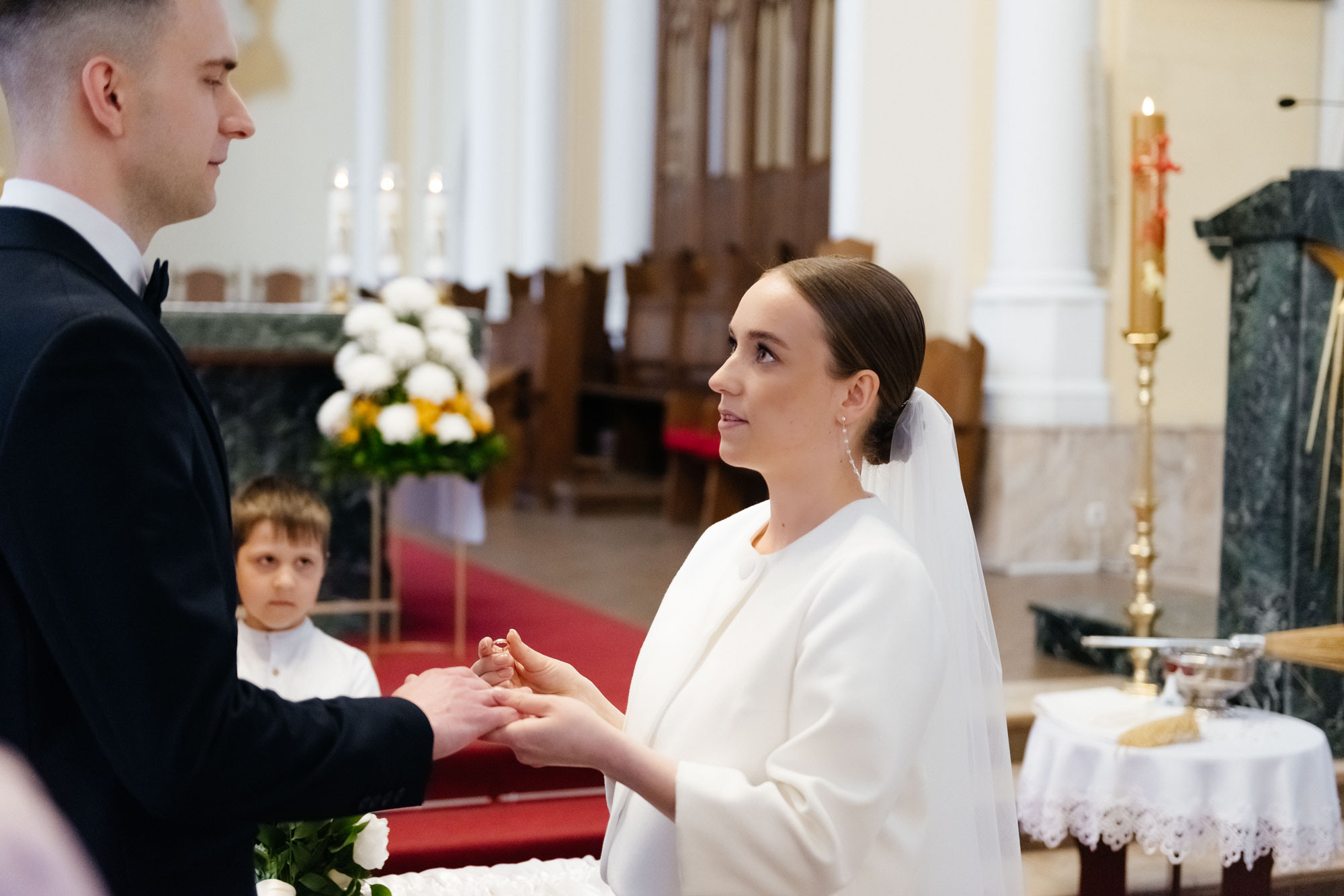 Wedding in the Catholic Cathedral. Свадебный и репортажный фотограф