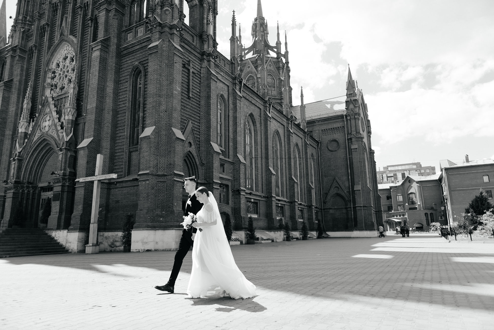 Wedding in the Catholic Cathedral. Свадебный и репортажный фотограф