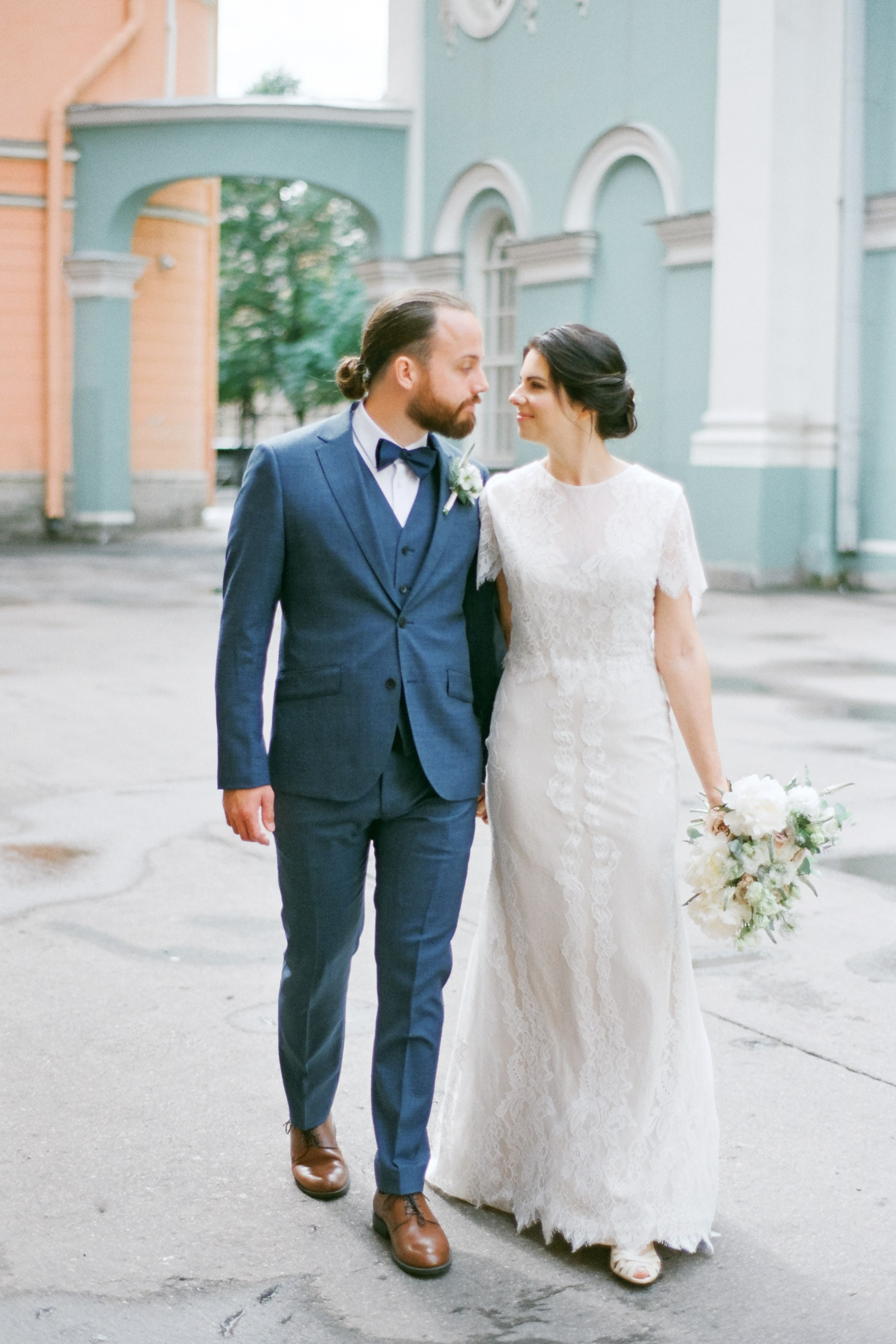 Патрик и Нина, свадьба в Петербурге. Изящная фотография | Ксения Милушкина