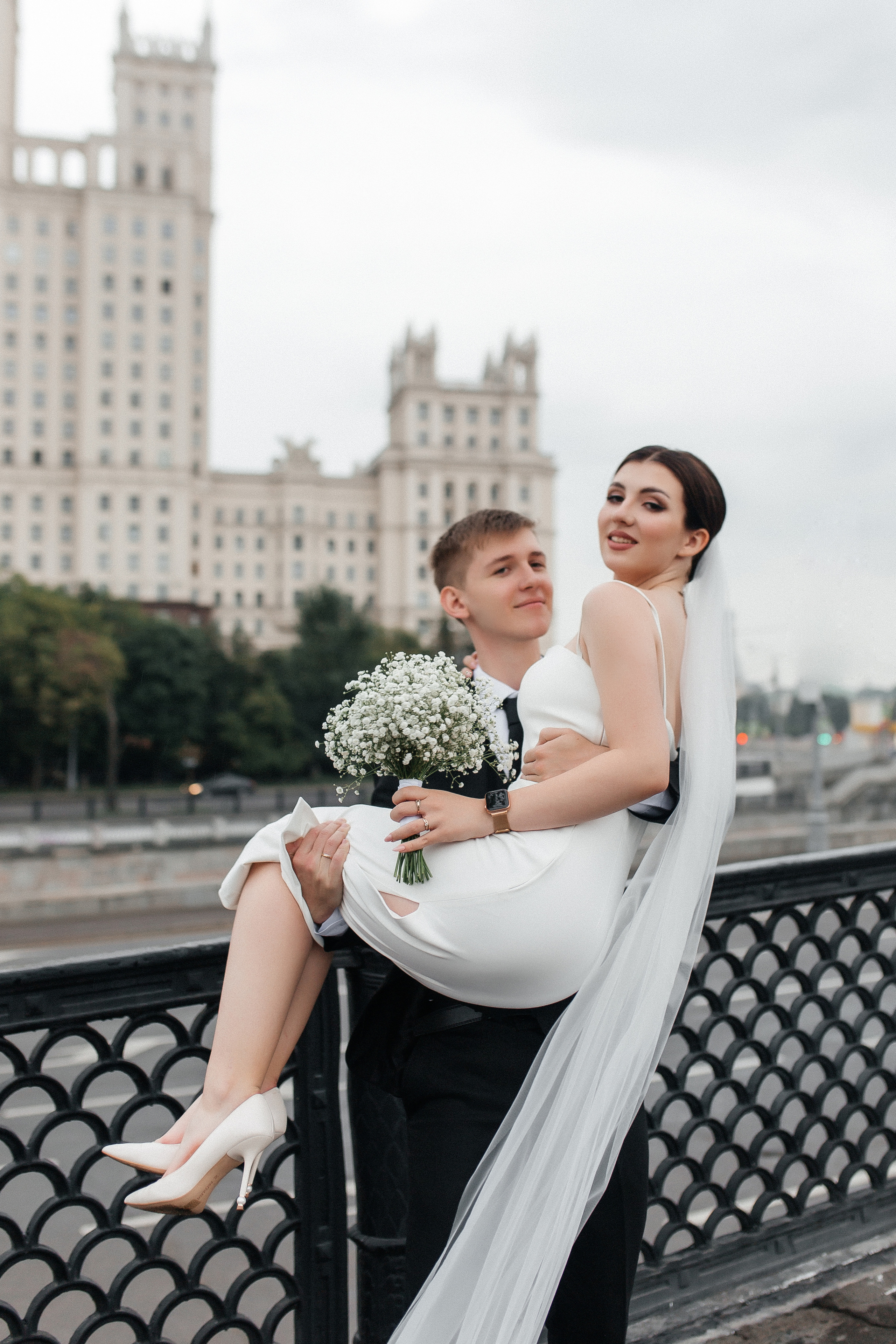 Фотосессия на набережной. Фото Радости. Свадебный и семейный фотограф в Москве Юлия Самойлова