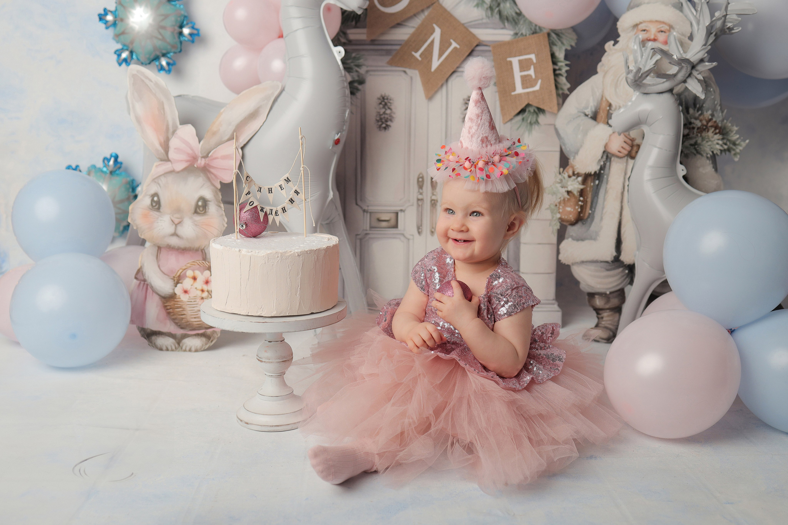 Милаша, 1 годик. Фотограф новорожденных в Новокузнецке Анна Горошникова