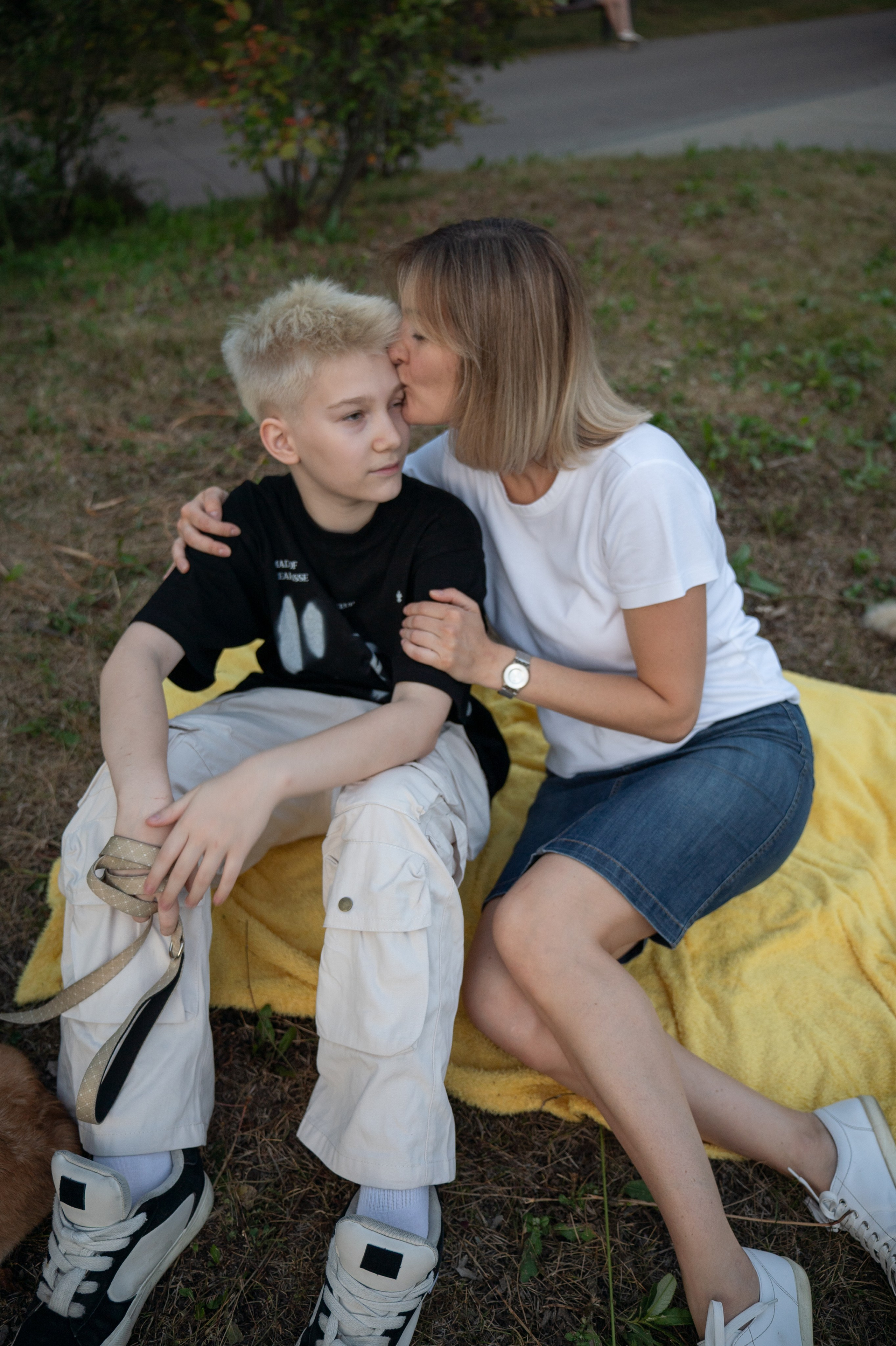 Нина, Илья и Голди. Портретный, семейный фотограф Марина Моисеева