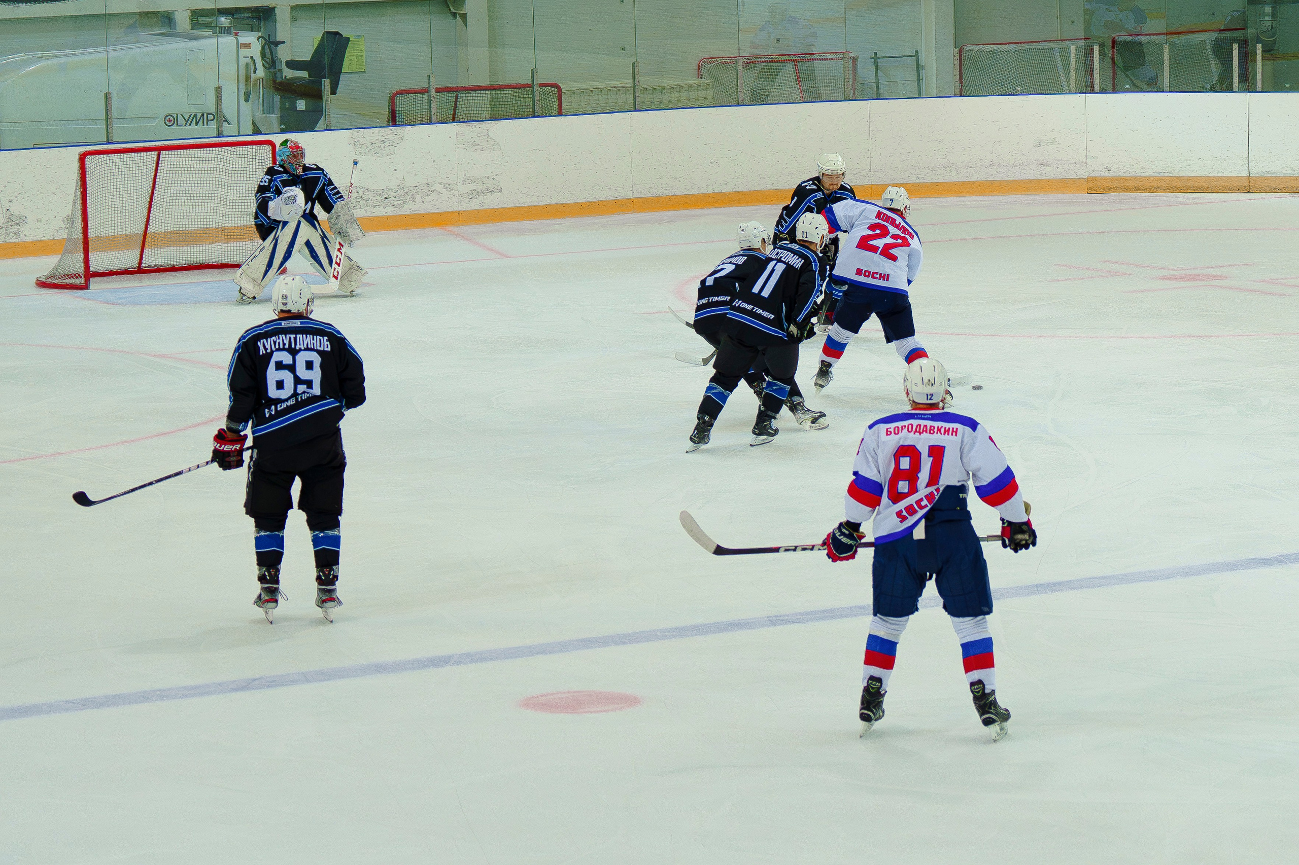 Фотосъемка хоккейных матчей в Сочи. Фотограф видеограф Геннадий Янбаев в Сочи, Краснодаре