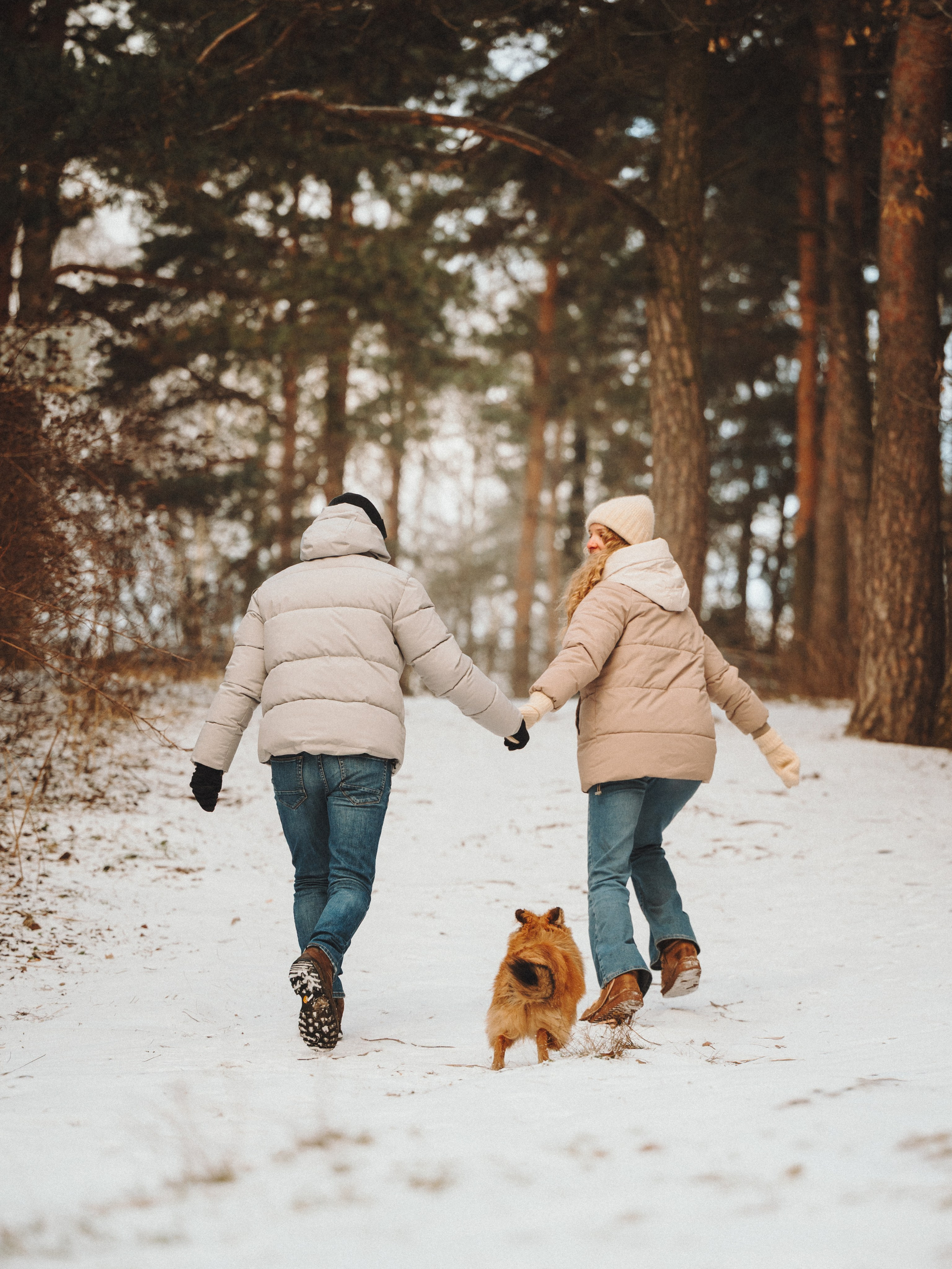 Дарья, Стас и Спика. Семейный фотограф анималист Ананьева Мария — Москва