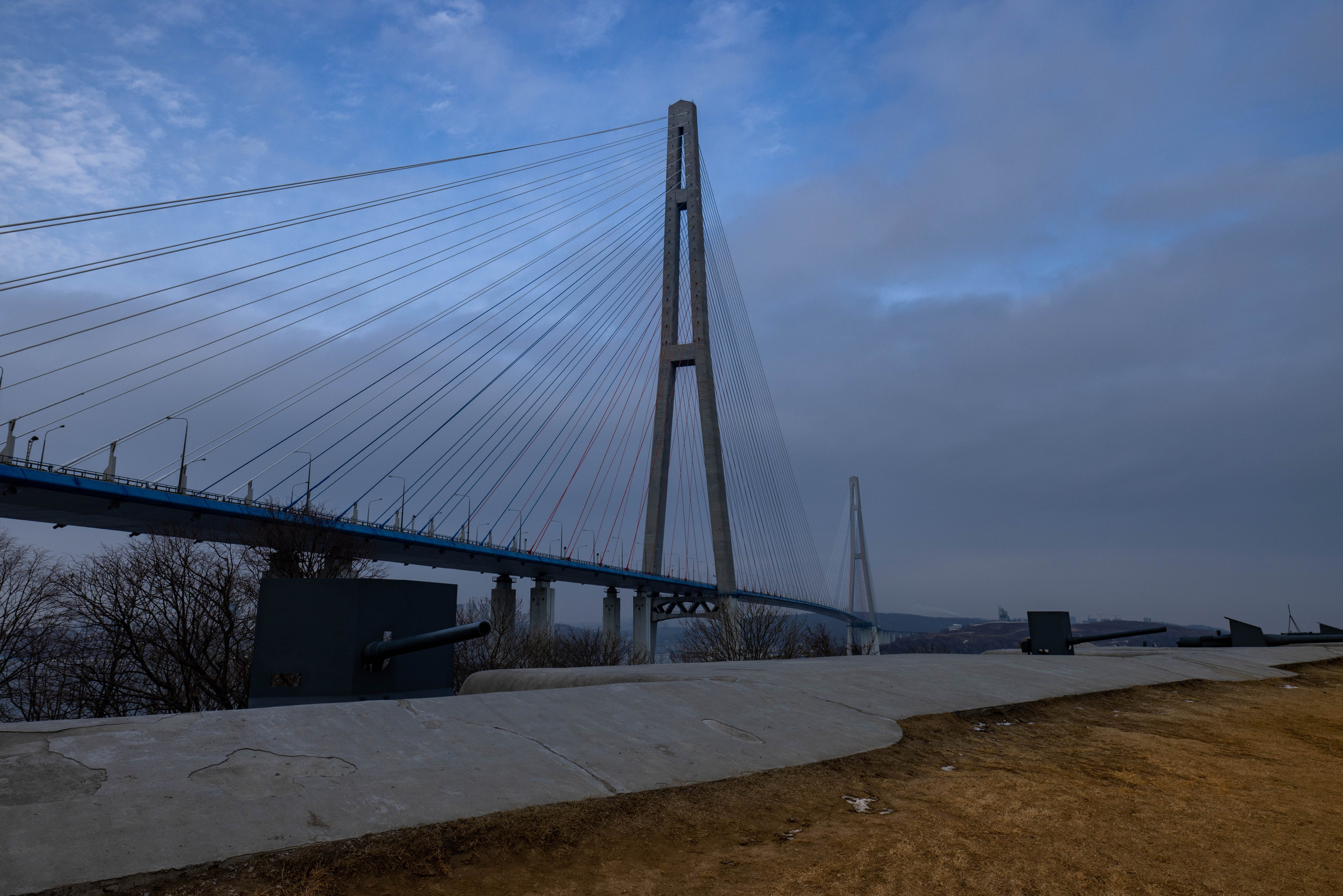 Новосильцевская батарея. Турист оптимист