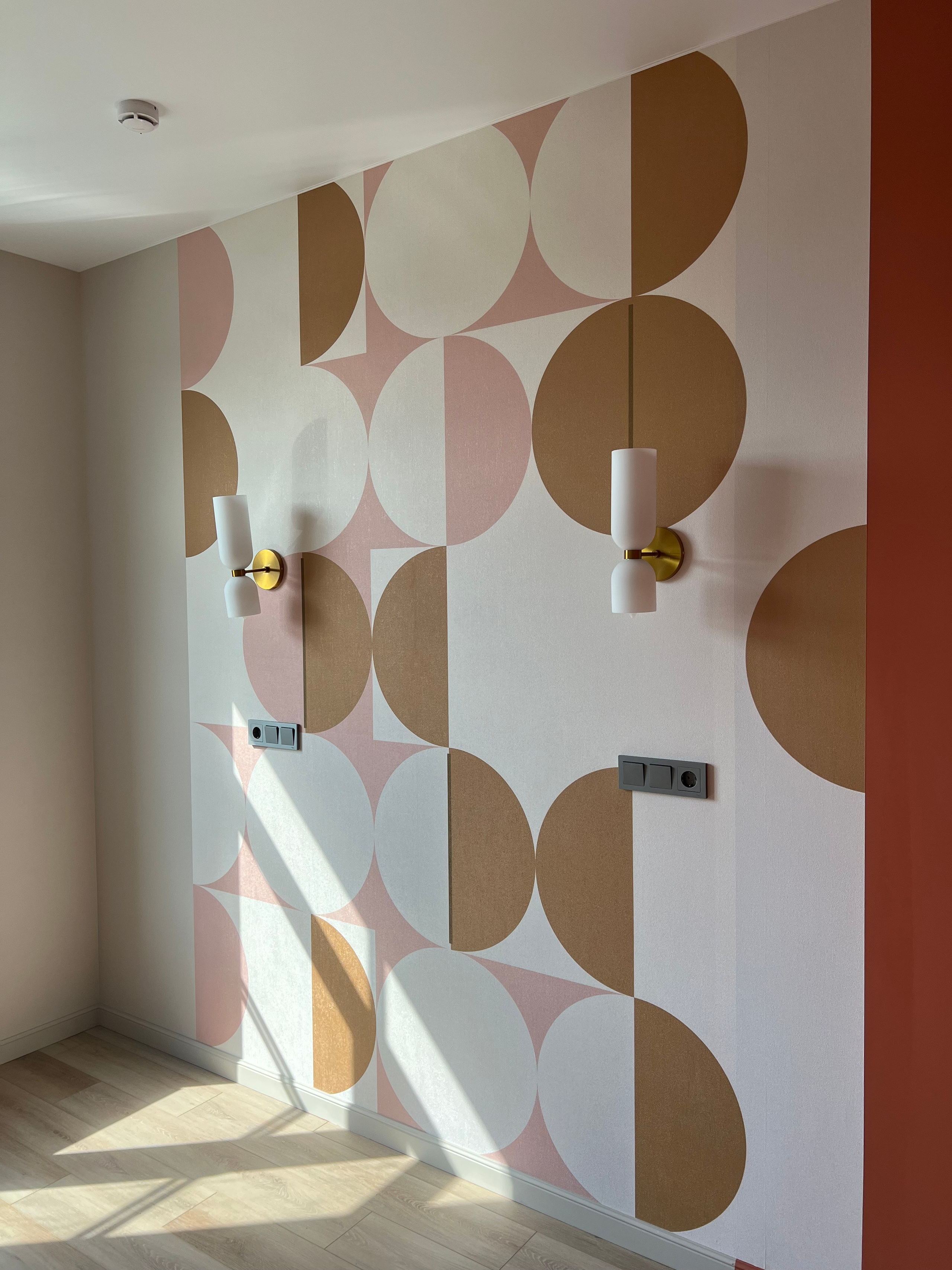 Яркий интерьер гостевой спальни в ЖК Наследие на Марата 55 м², авторский дизайн Ксения Новикова, ksudsgn, Петербург, цветная кухня