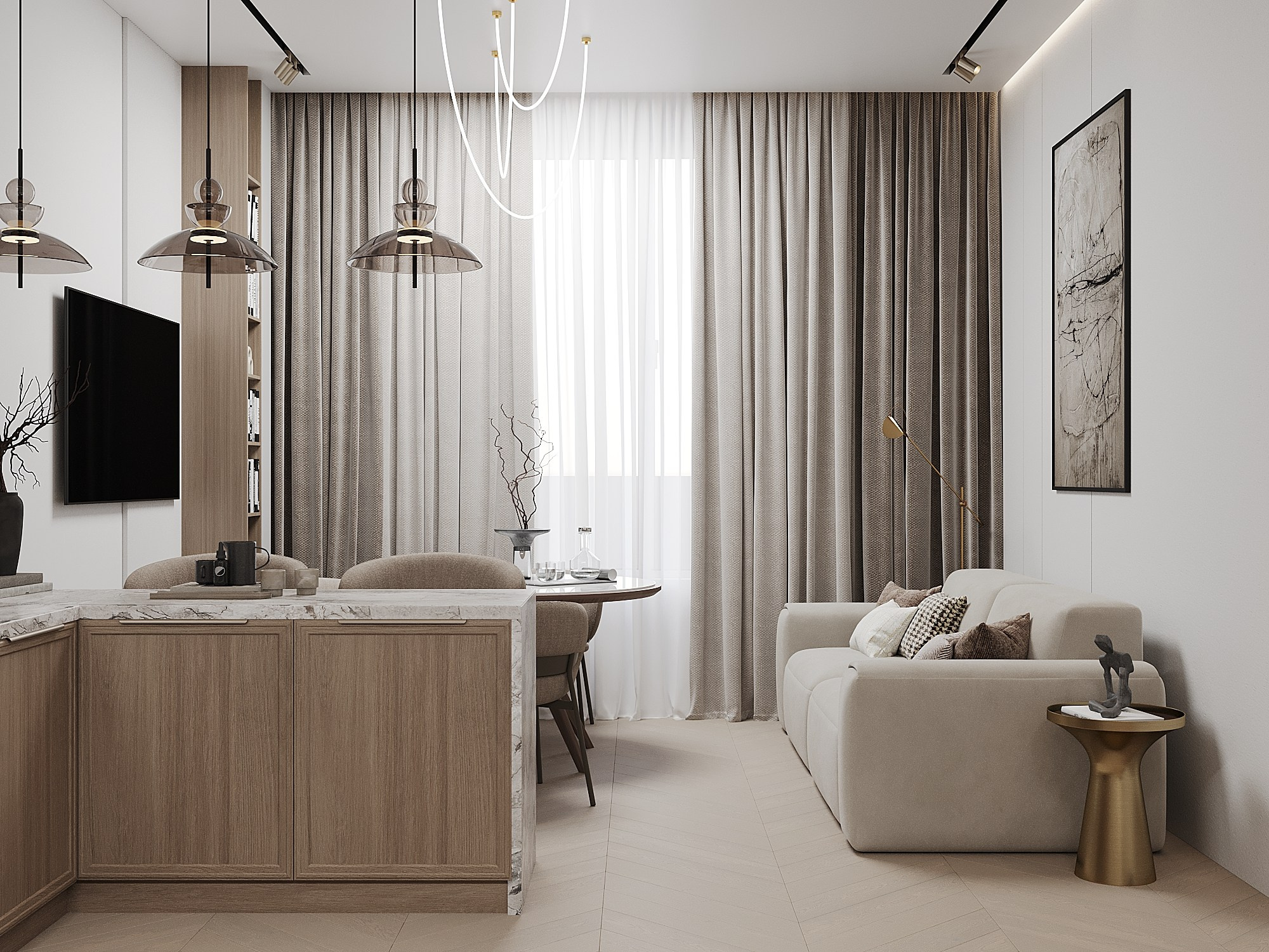 ЖК «Сердце столицы». Hedonist design. Дизайн интерьера комфорт и бизнес класса. Москва и весь мир