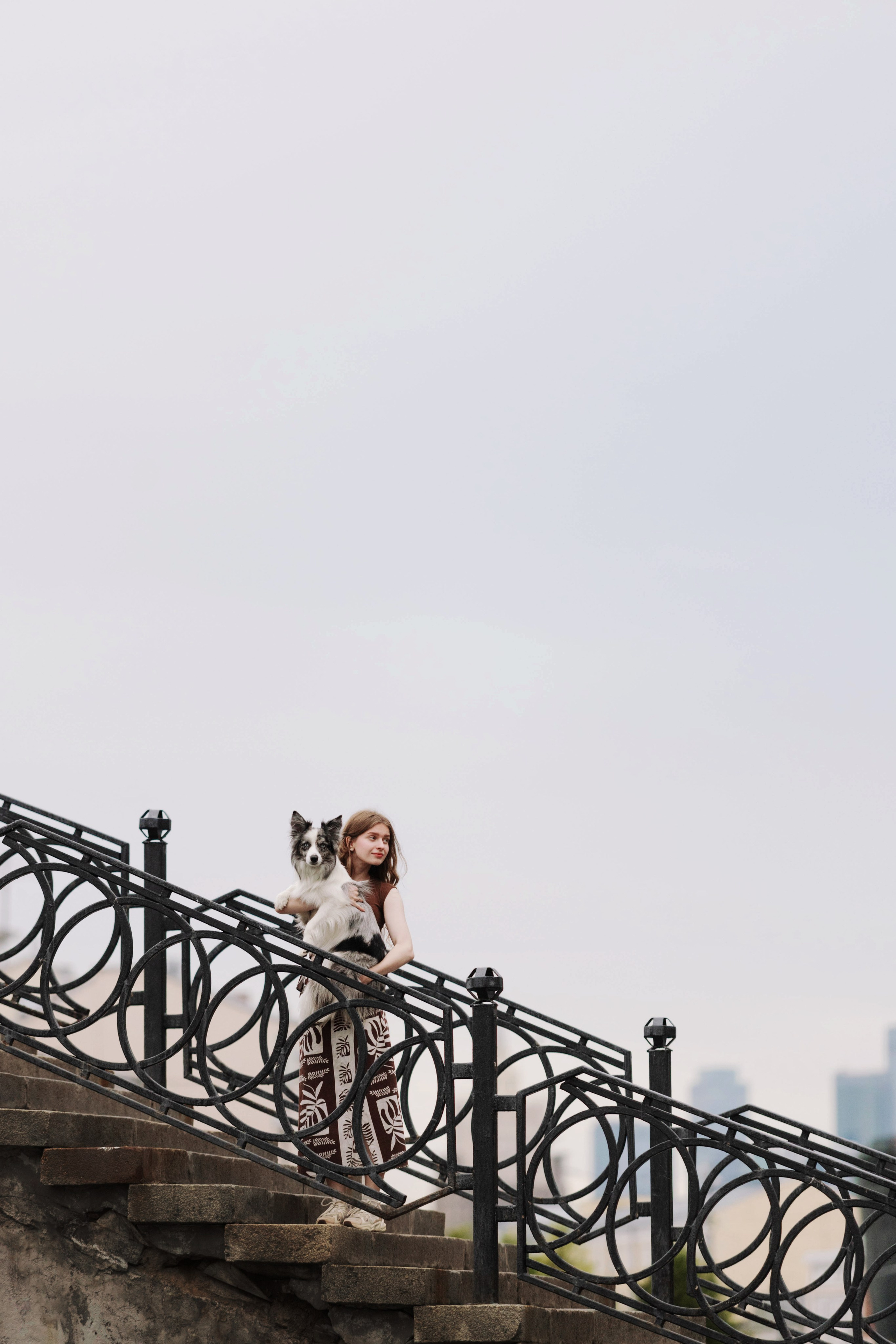 Москва / Катя и Юми / рассвет. Фотограф Кузина Вера