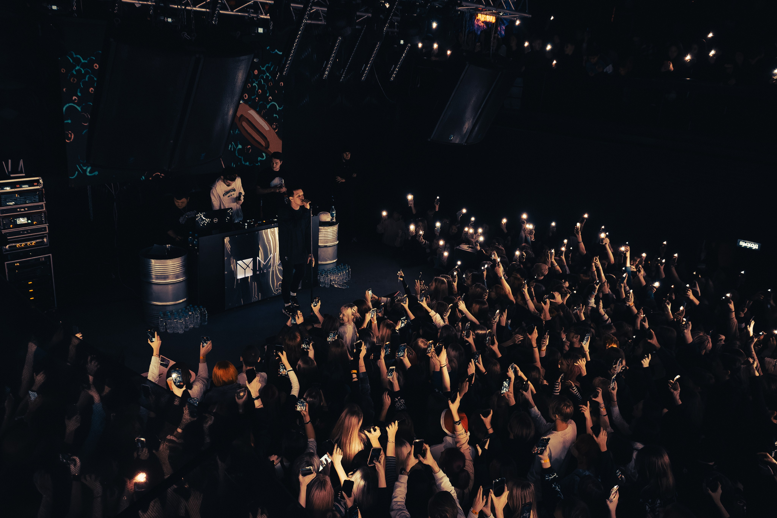 Концерт Мазелова. Фотограф Артём Ющенко