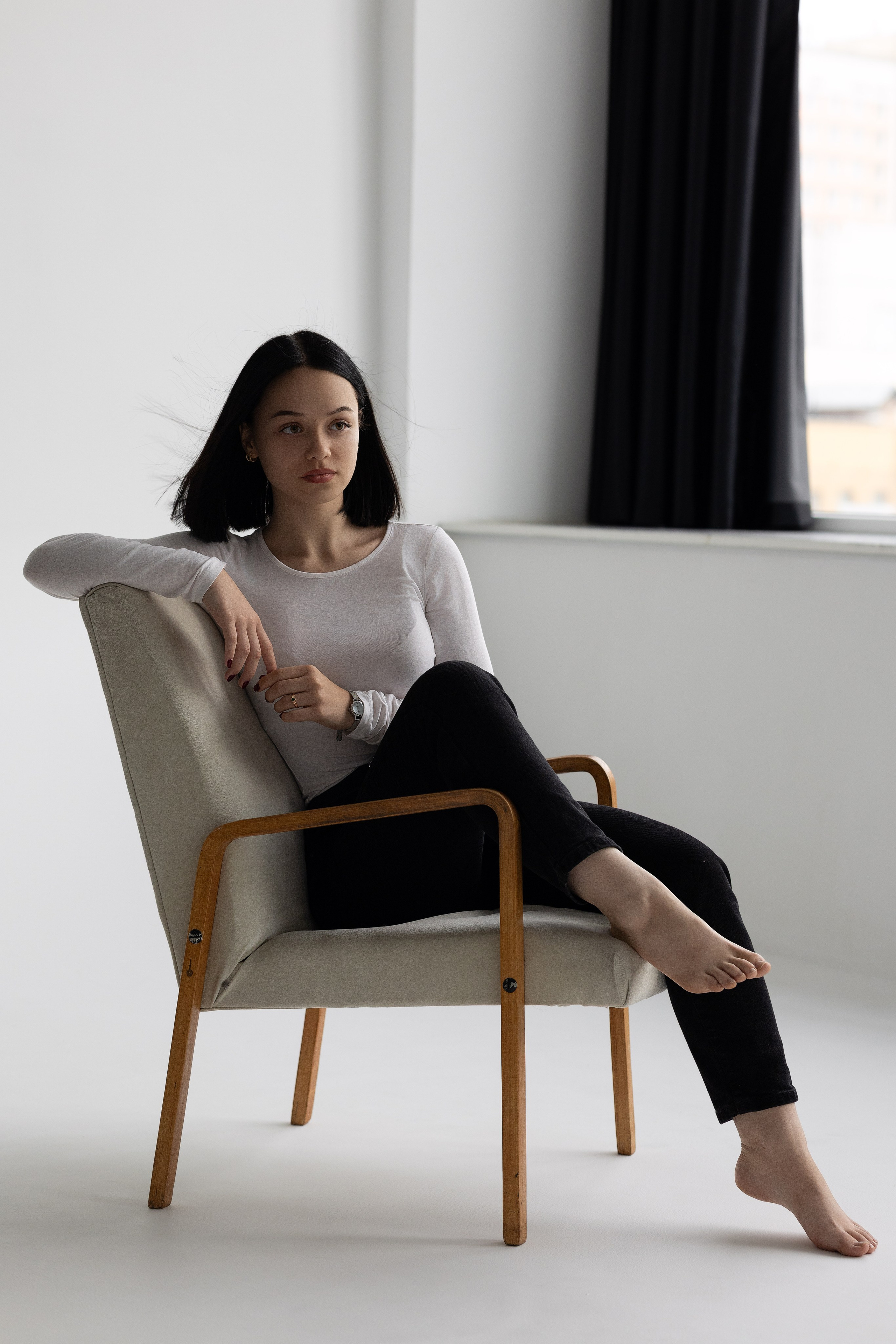 Женский портрет в студии. Фотограф Минск