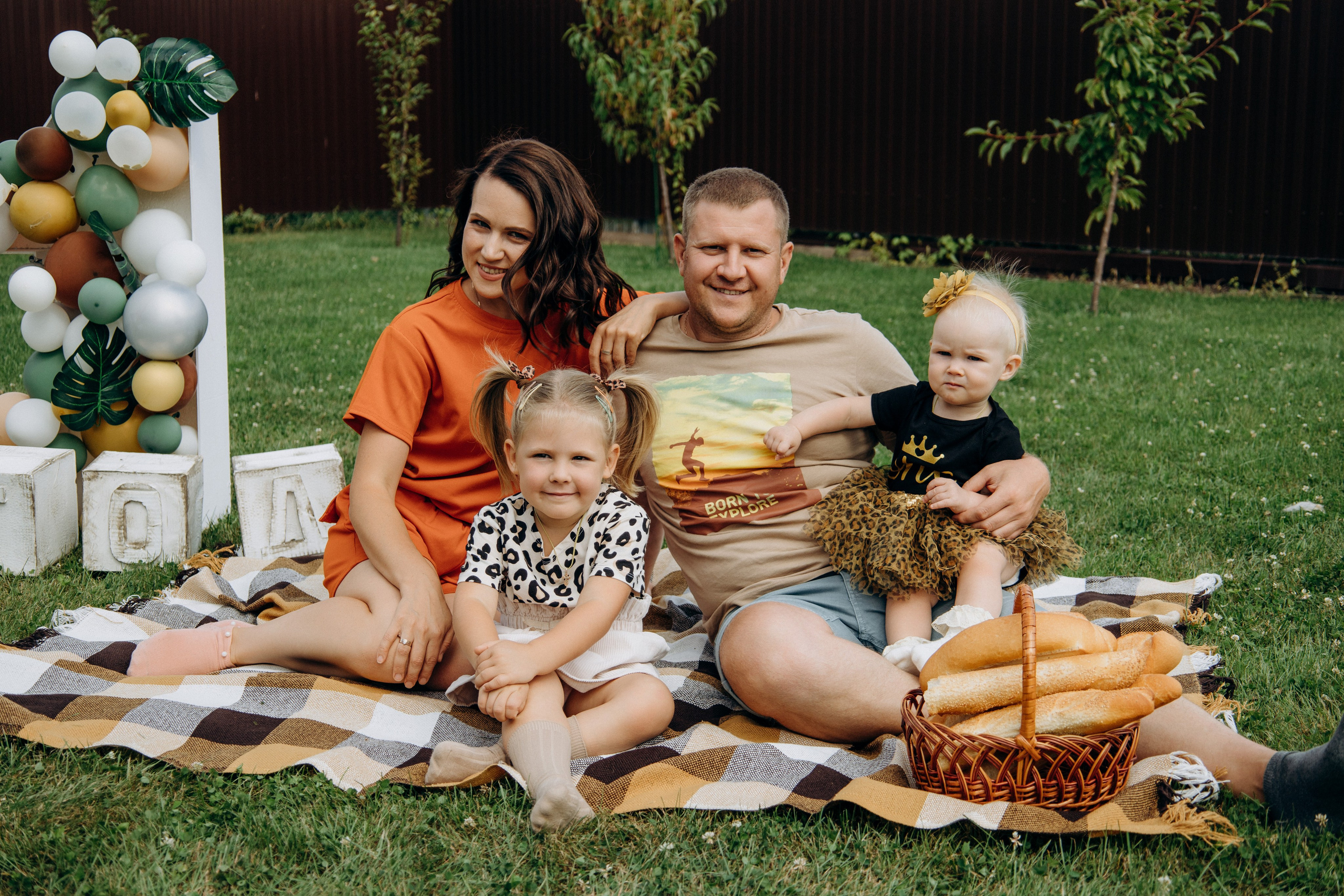 Хрустящие батоны и крошка Милана. Портретный и семейный фотограф в Воронеже Ксения Ремизова