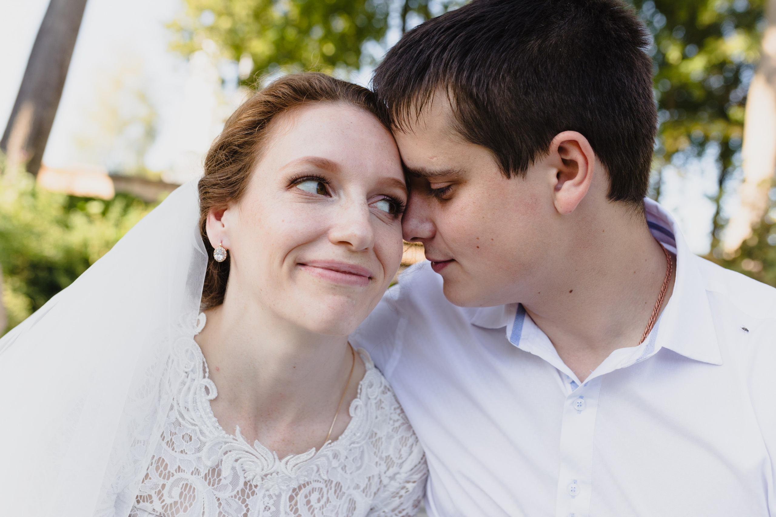 крупный портрет пары