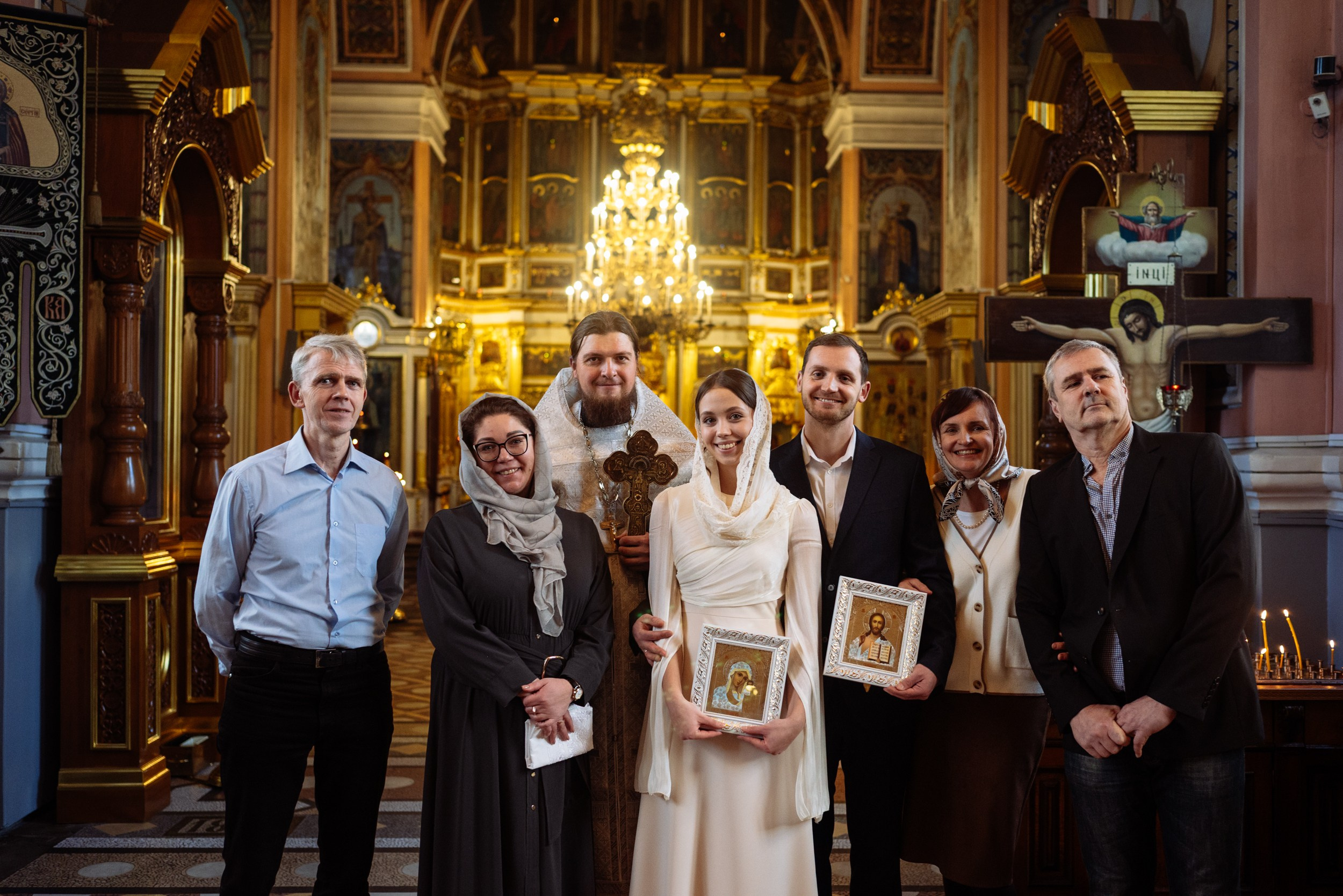 Фотосъемка таинства венчания Иоанна и Глафиры. Семейный фотограф на крещение, венчание в Иваново Галина Скурихина