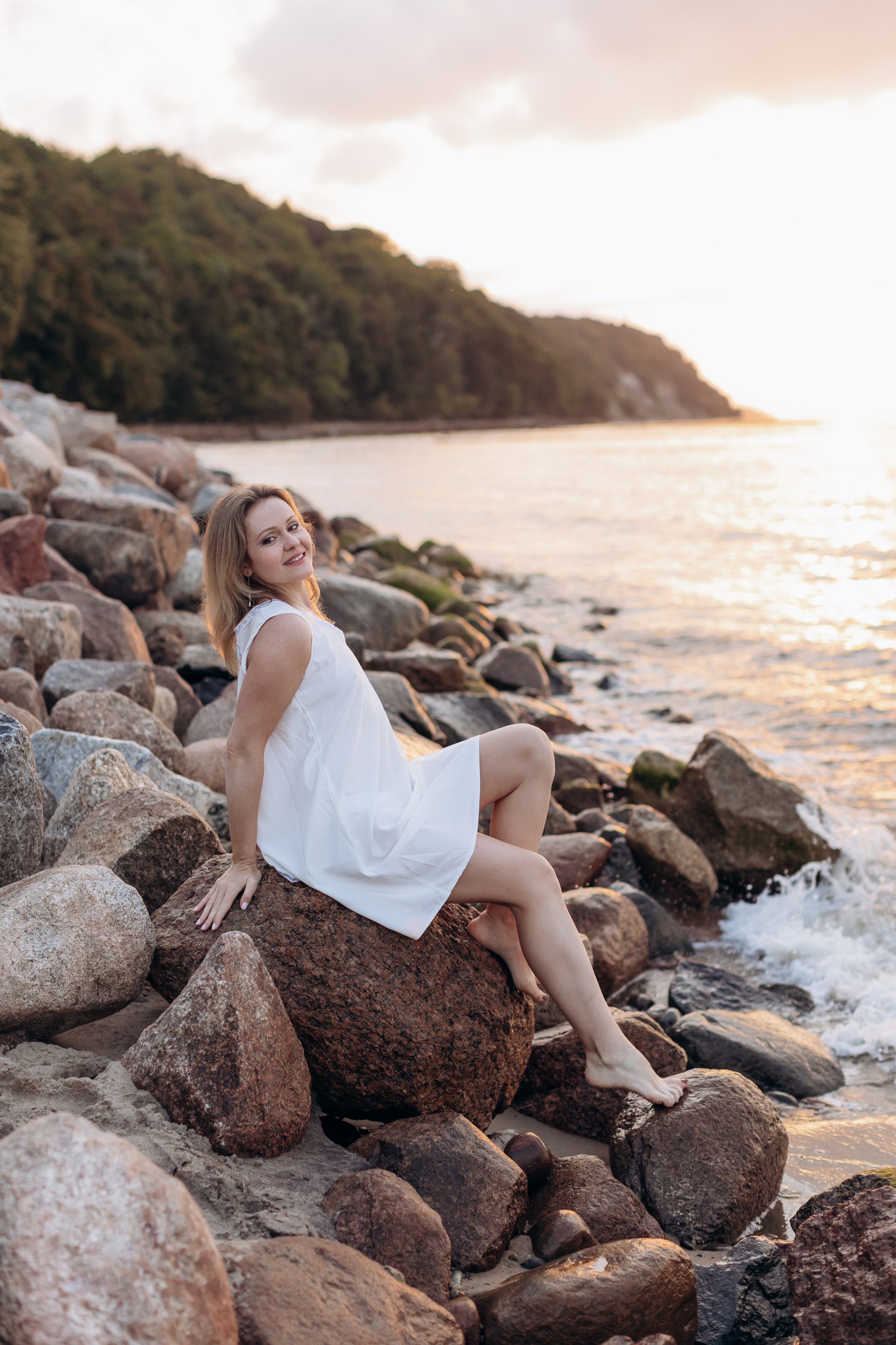 Подруги Отрадное закат лето. Фотограф в Калининграде свадебная фотография, репортажная, фотосессии