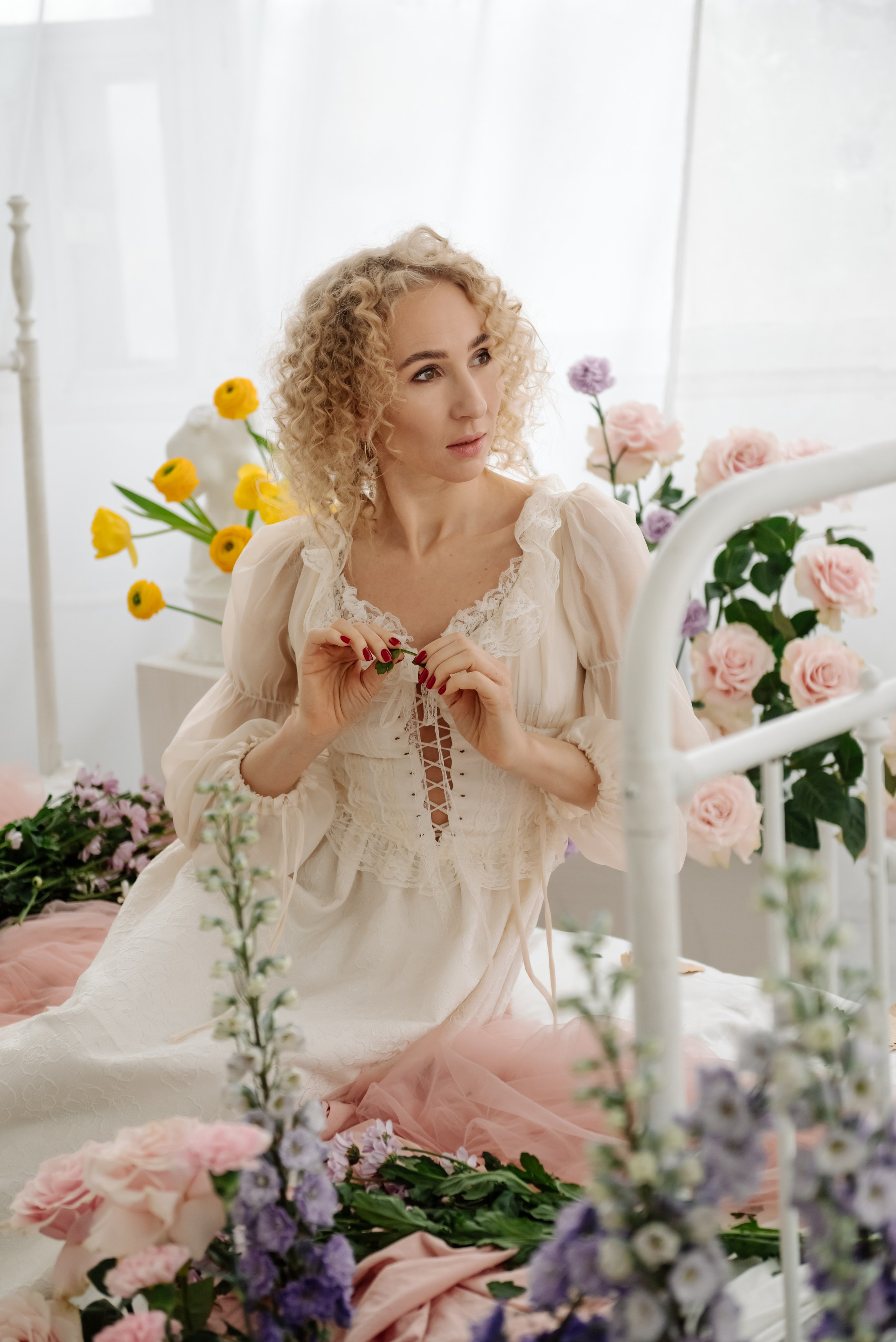Индивидуальная. Цветочное настроение. Свадебный и сеейный фотограф в Санкт-Петербурге Елена Худякова