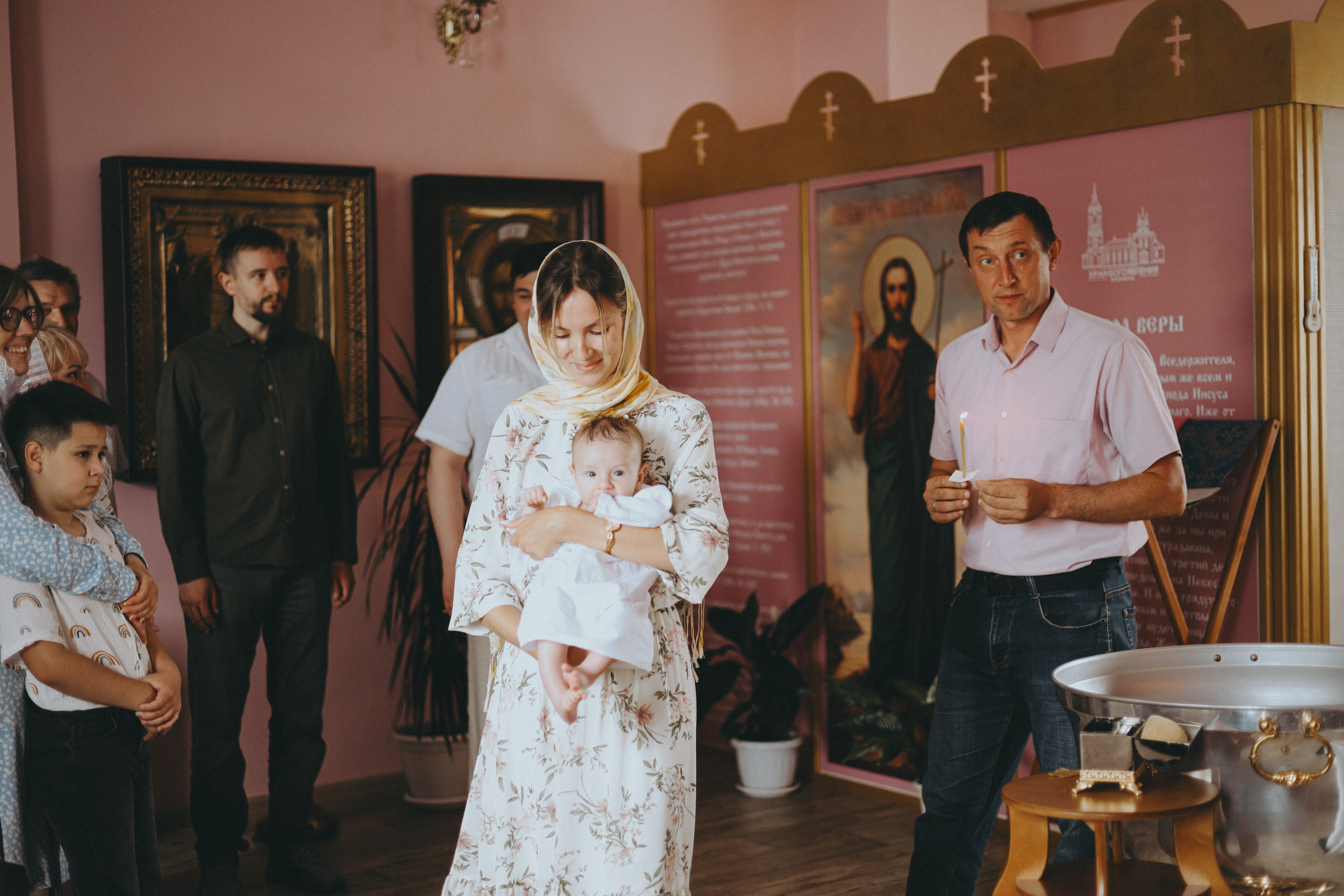 Крещение Мирона. Фотограф Мария Лаенко