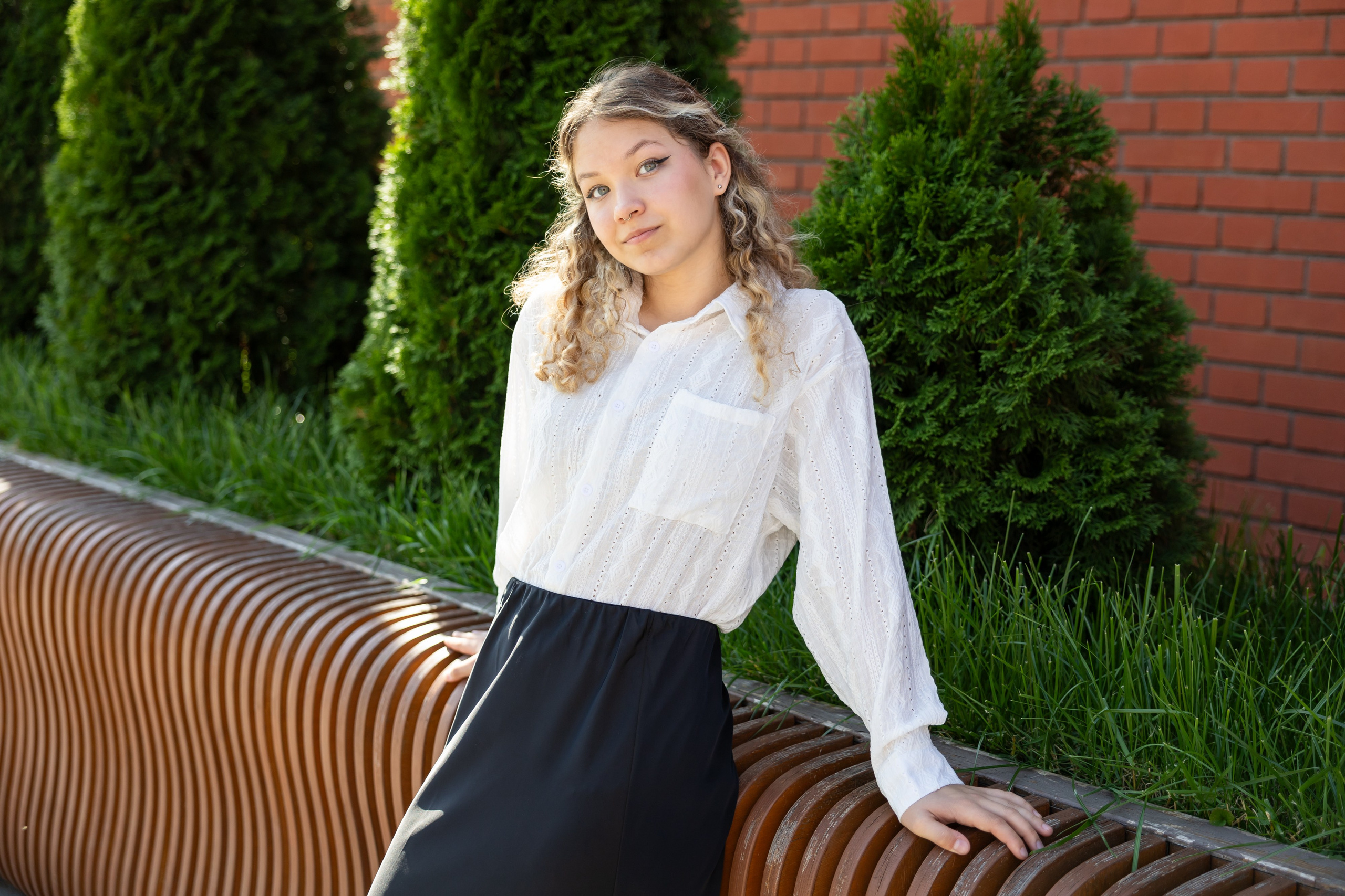 Школьная прогулка. Свадебная фотосъёмка в Москве, Туле