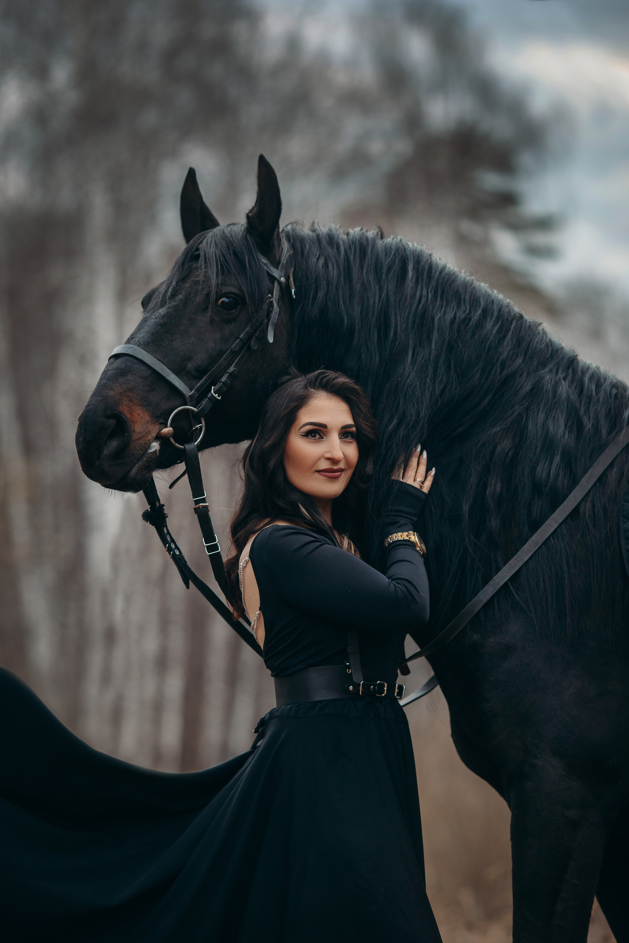 Анна, Басмач и Кипер. Анна Молчанова конный фотограф в Тюмени | фотосессии с лошадьми Тюмень