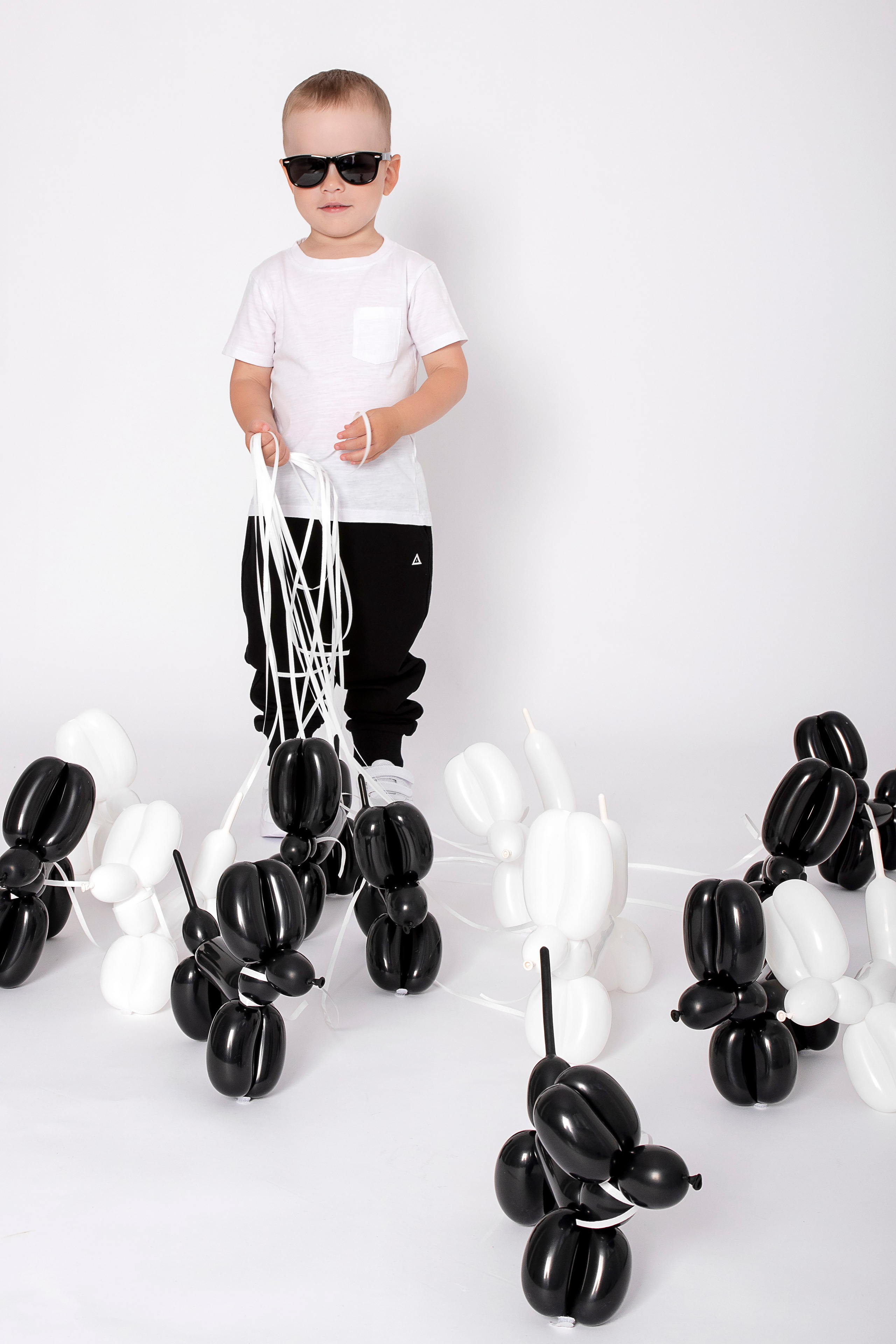 Фотосессия с воздушными шариками для Саши. Фотограф Наталья Жильцова