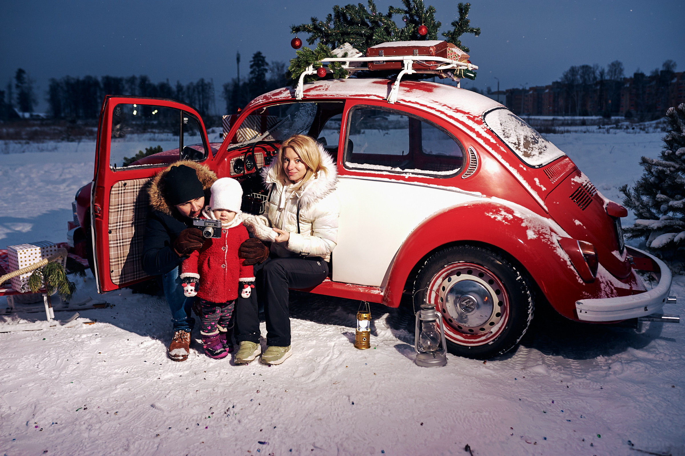 Зима в Простоквашино. Маляревич Дмитрий свадебный фотограф