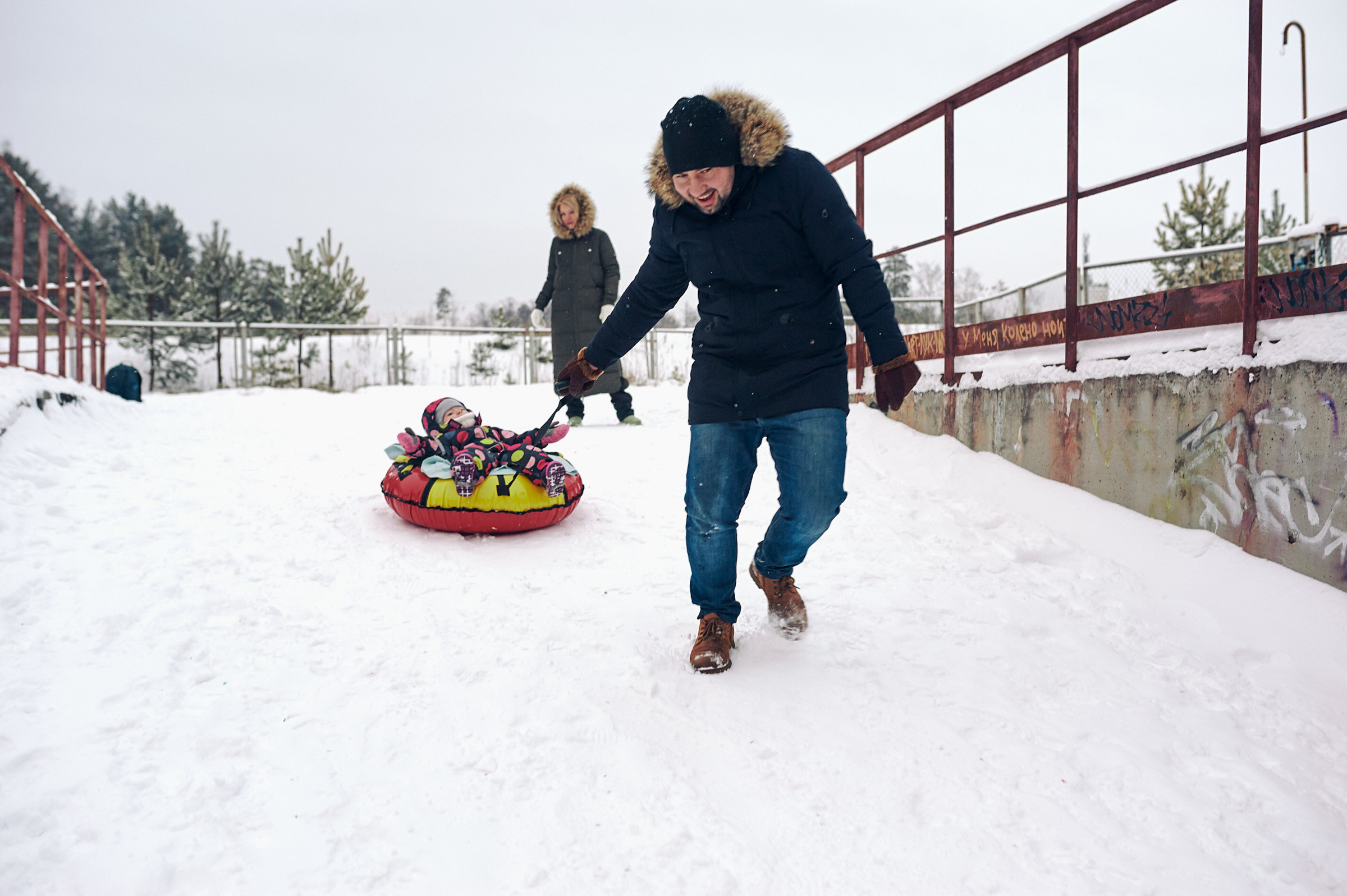 Зима в Простоквашино. Маляревич Дмитрий свадебный фотограф