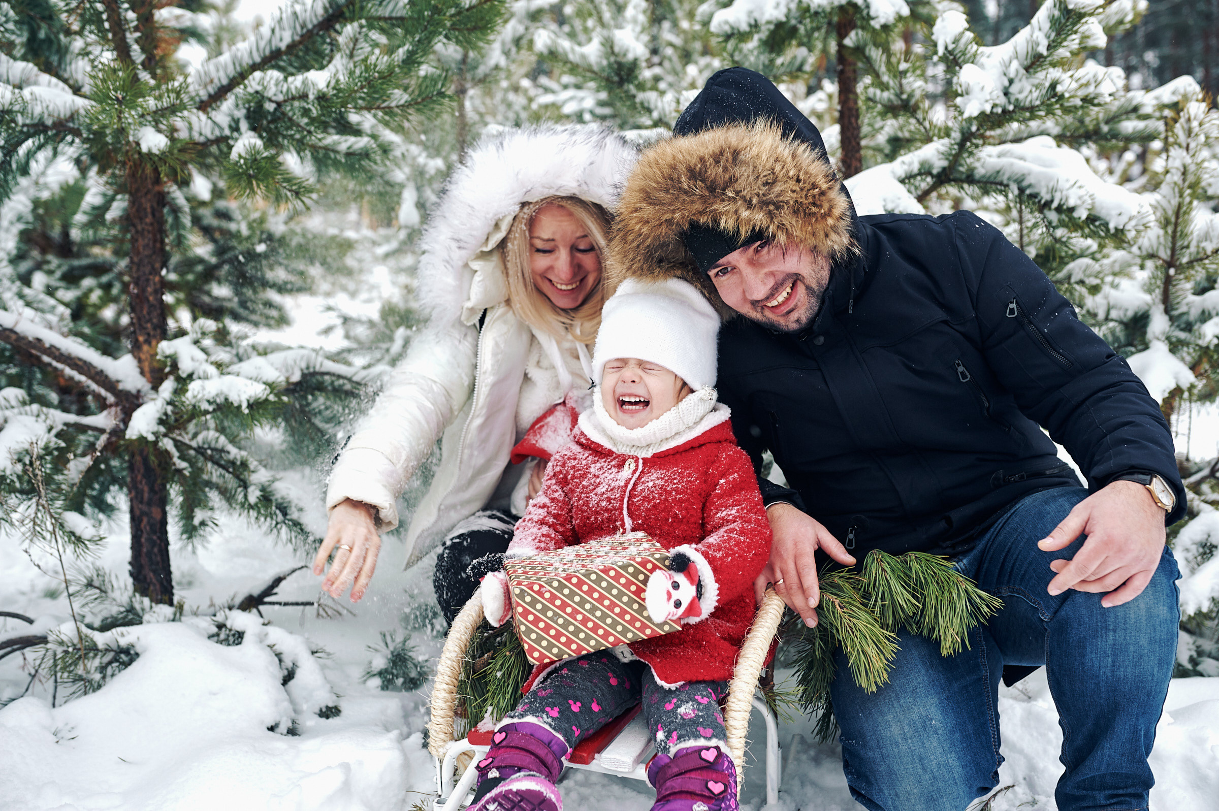 Зима в Простоквашино. Маляревич Дмитрий свадебный фотограф