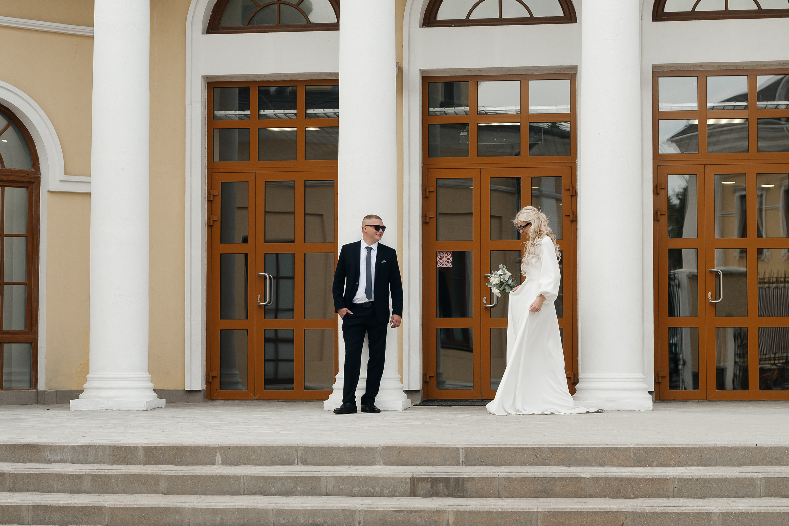 Свадебная съёмка для Екатерины и Андрея (роспись, прогулка, банкет). Свадебный и семейный фотограф г. Ярославль Савинская Анастасия