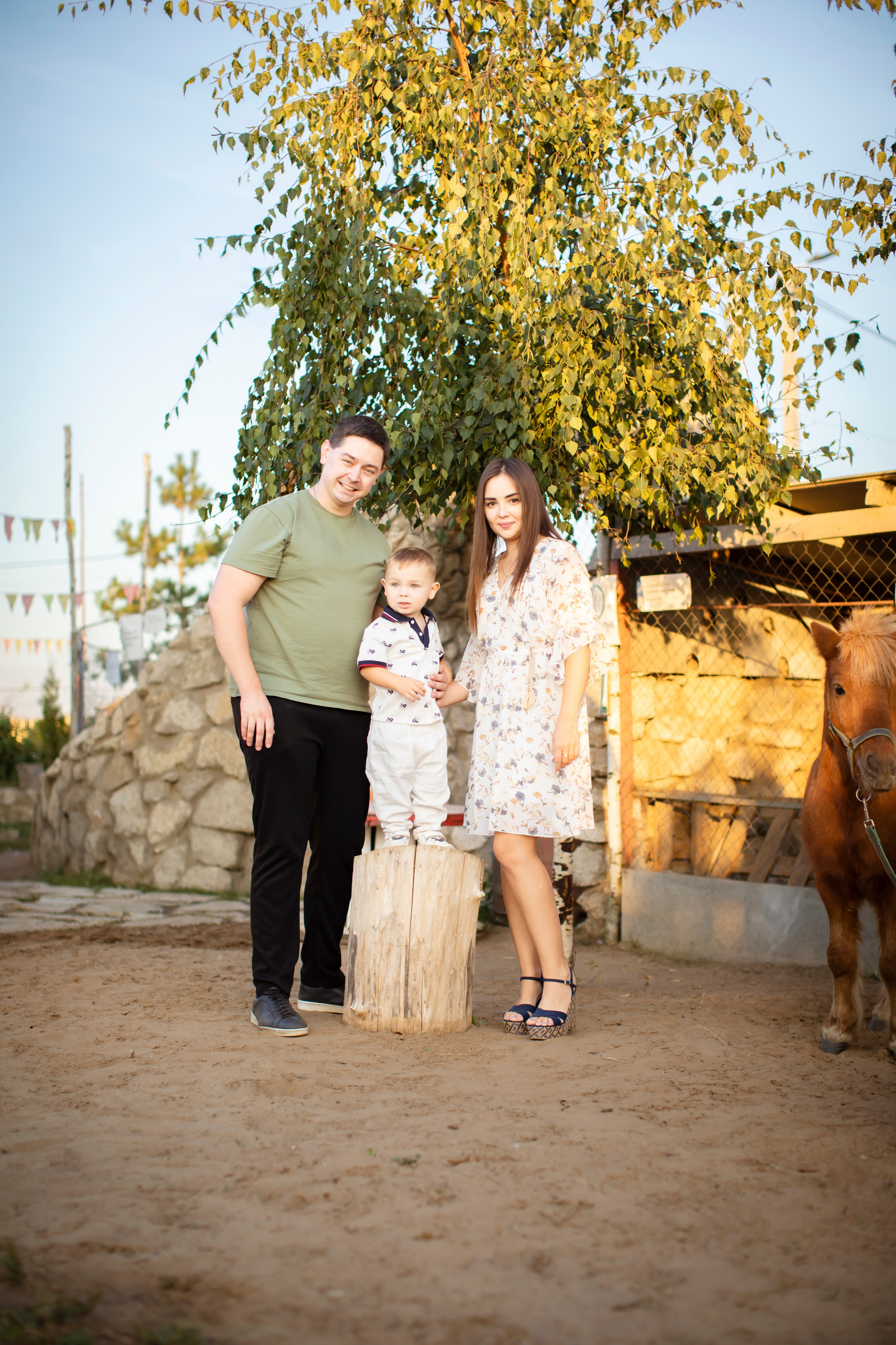 Семейная съемка на Ферме56. Фотограф Наталья Штукина