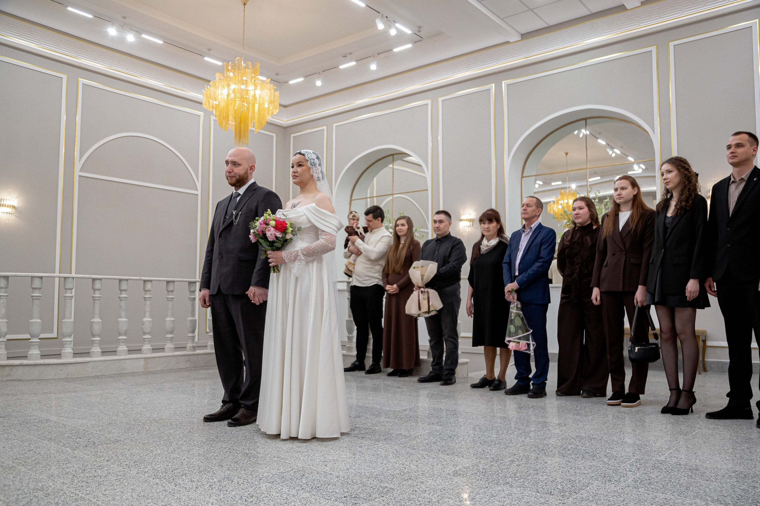 Свадебная фотосъёмка в ЗАГСЕ. Свадебный фотограф видеограф Чебоксары