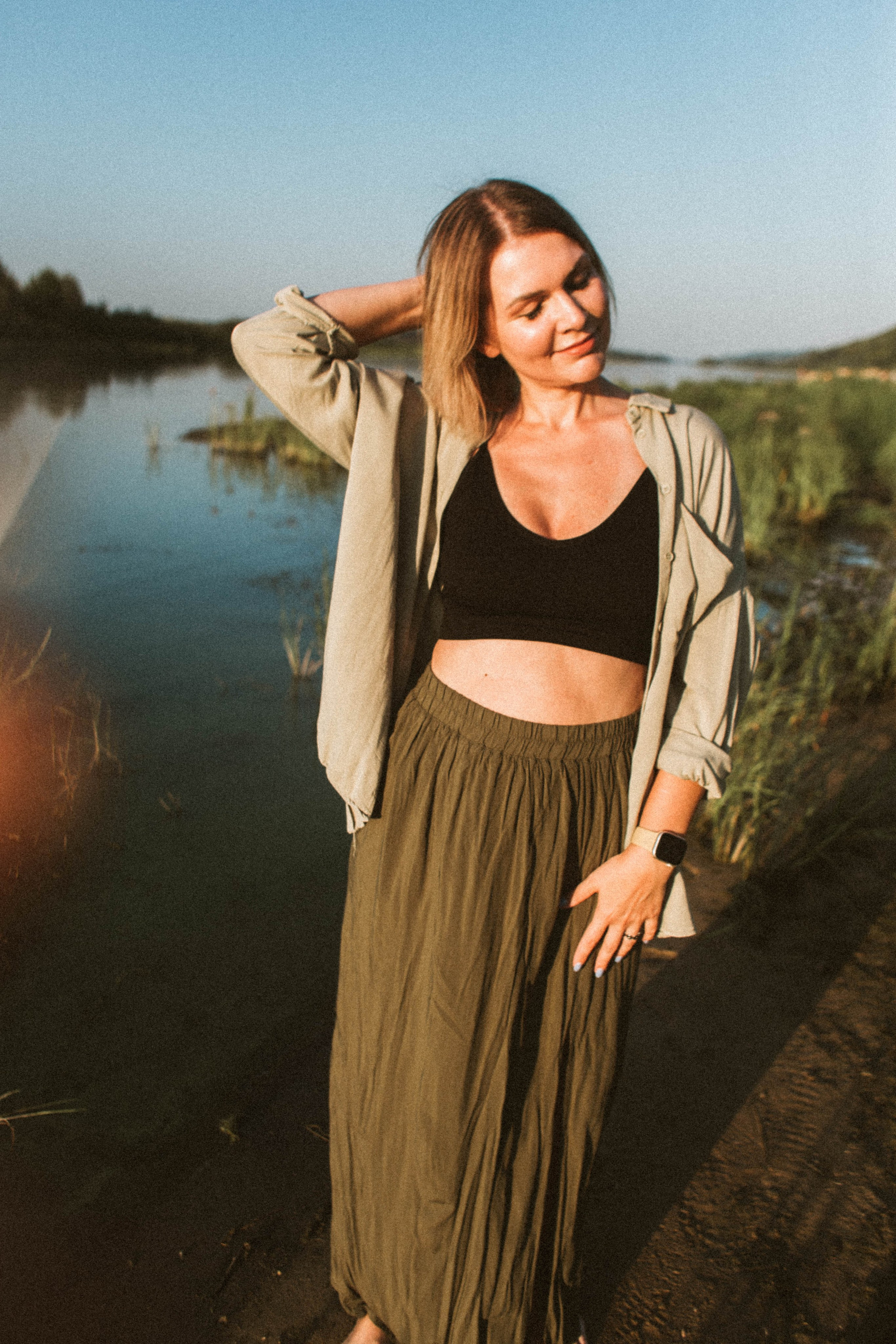 Ирина. Закат на реке. Фотограф в Нижнем Новгороде