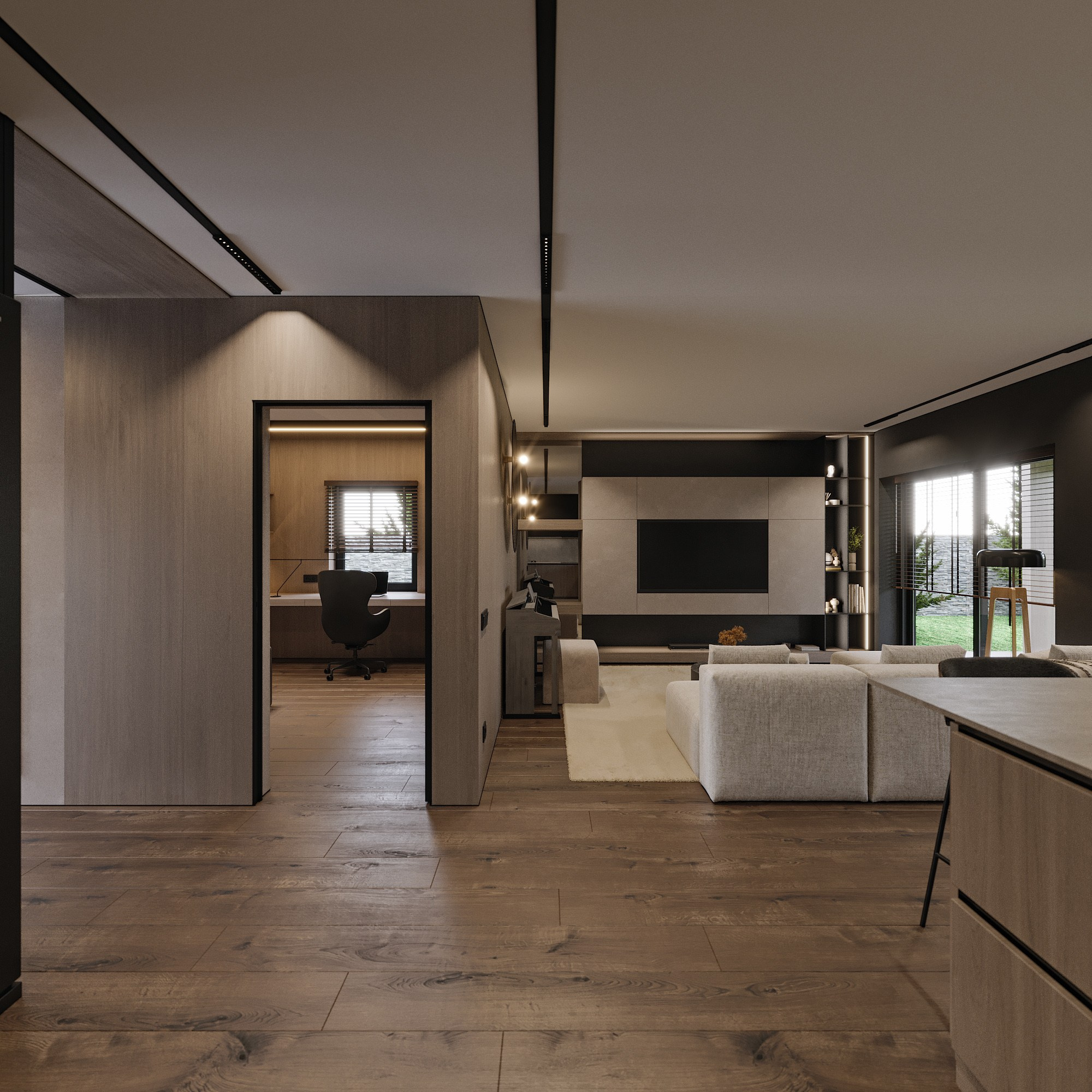 Проект LAD. Дизайн интерьера в Новосибирске, Мире, Онлайн | Студия дизайна интерьера TWOREZ