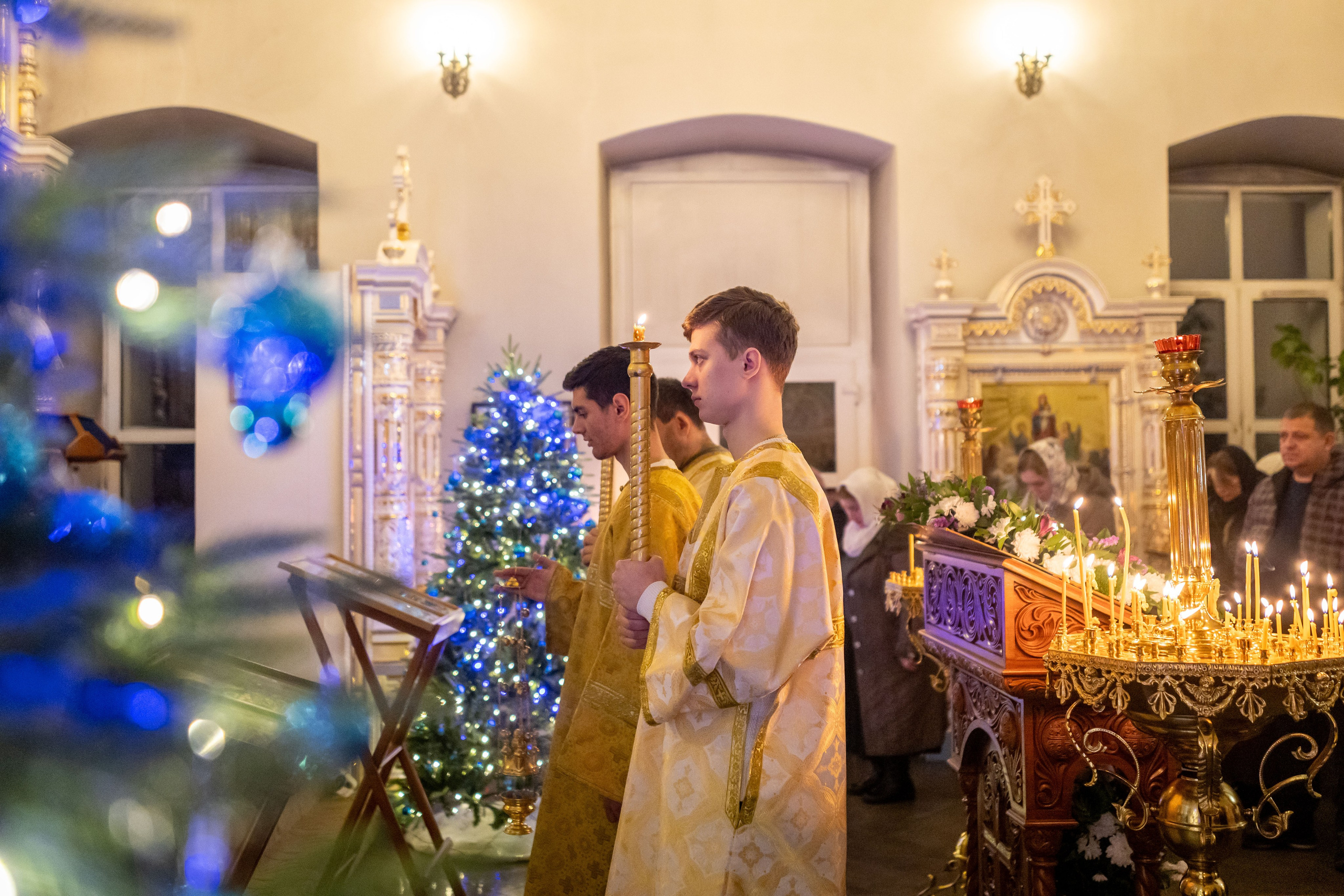 Рождество Владимирский храм с Красное. Семейный и детский фотограф Анна Петракова