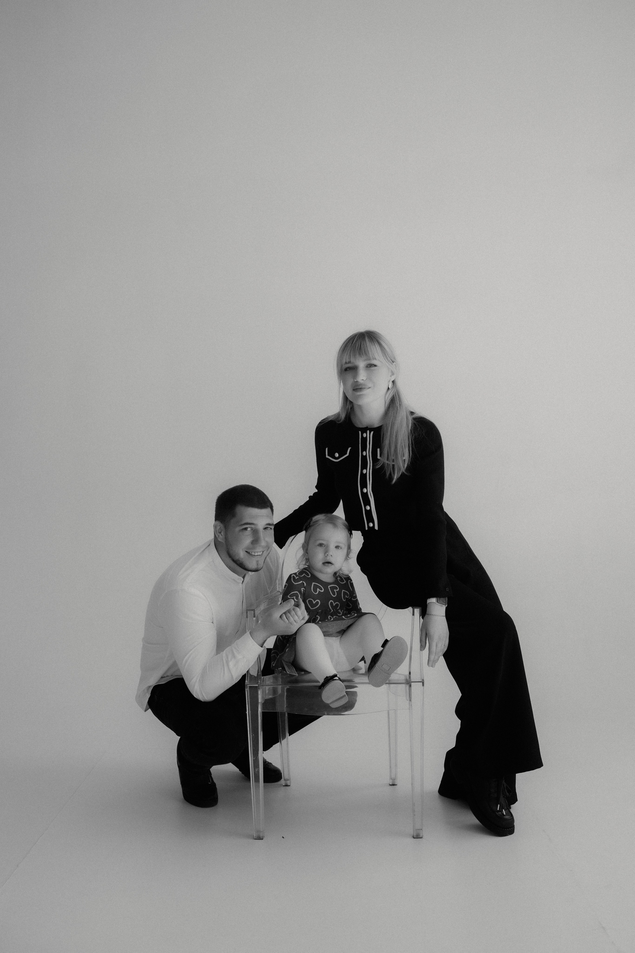 Юра + Настя + Тася. Семейный и детский фотограф Юлия Шох