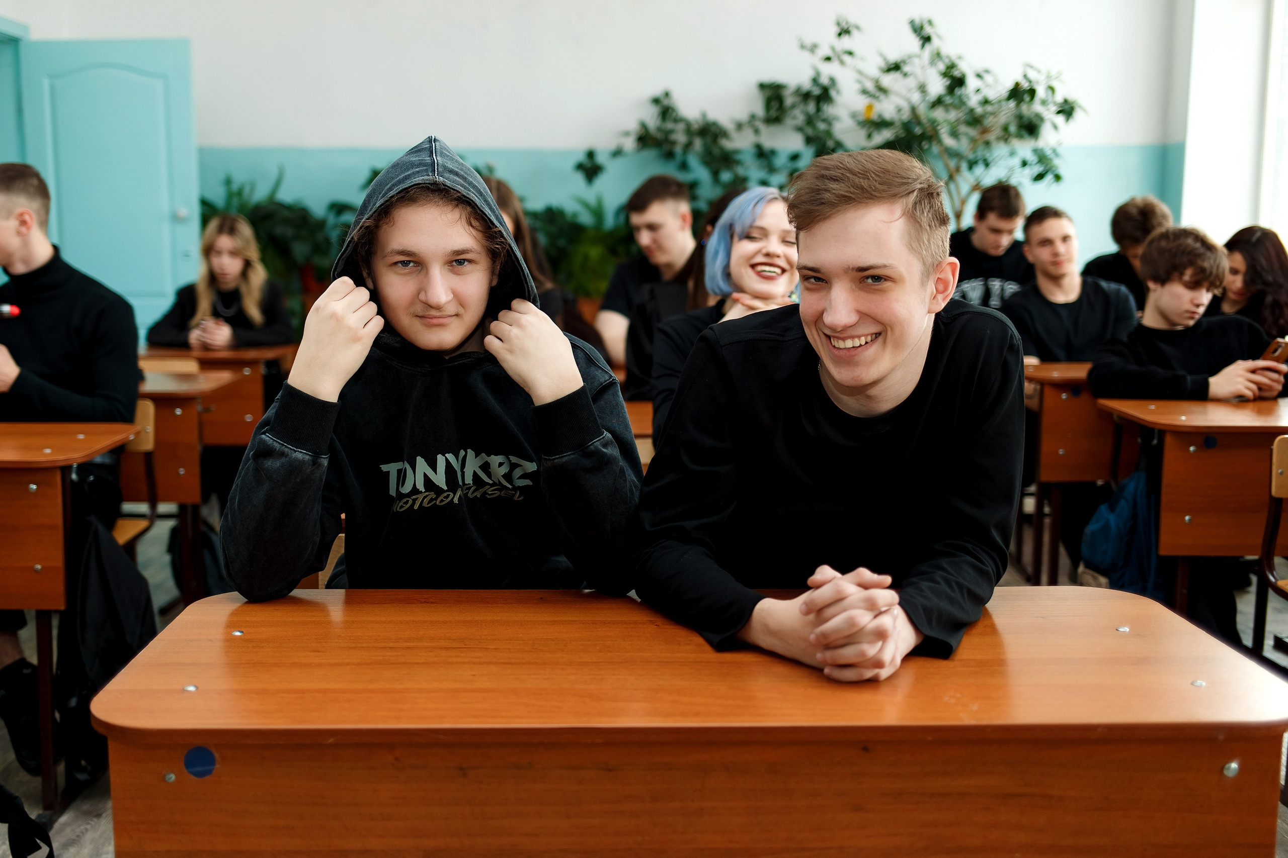 11 класс съемка в школе. Фотограф Любовь Корниенко, Примоский край