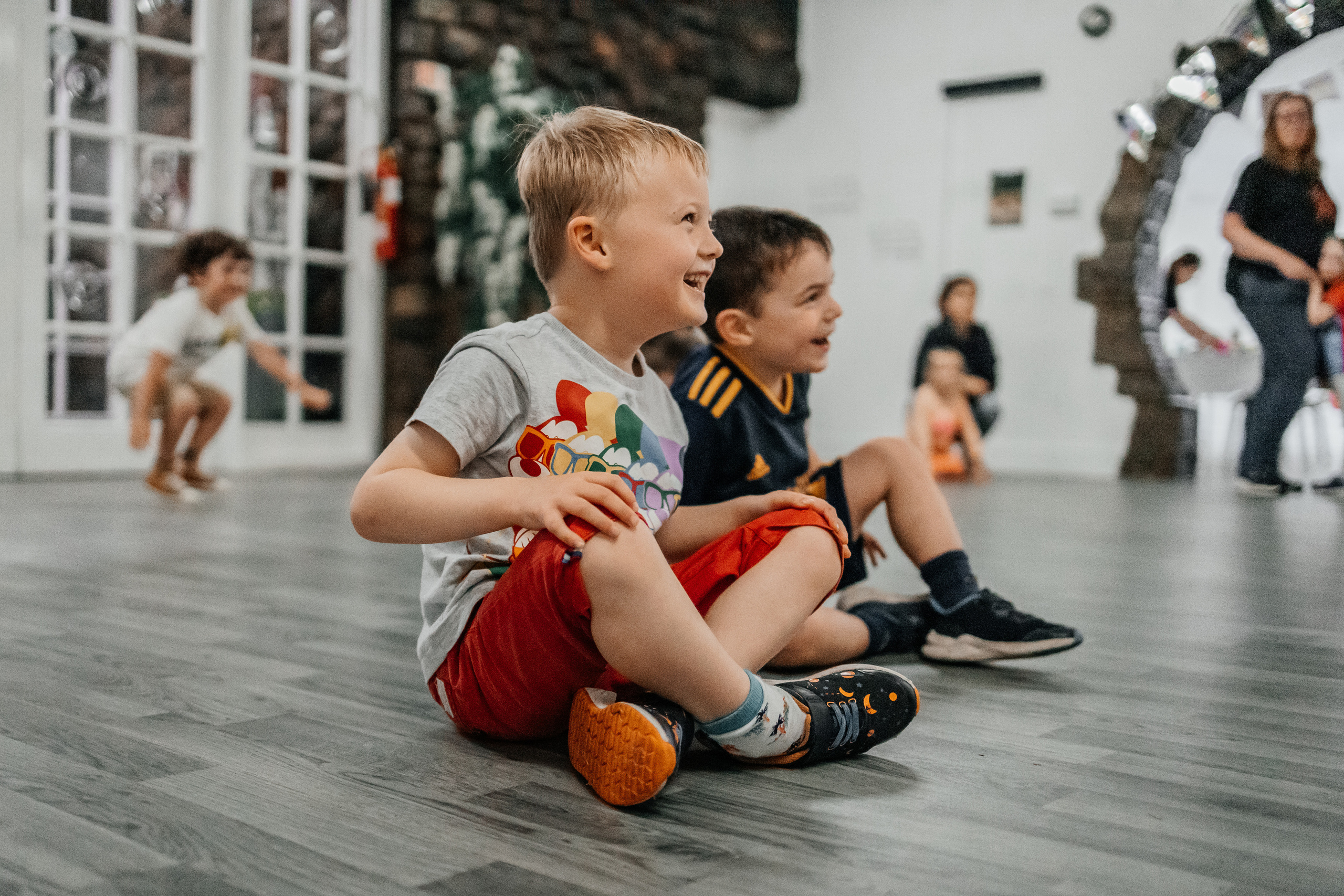 Angus 5th Birthday Party in The Den and The Glen. Family and kids photographer in Aberdeen UK Lyubov Popova