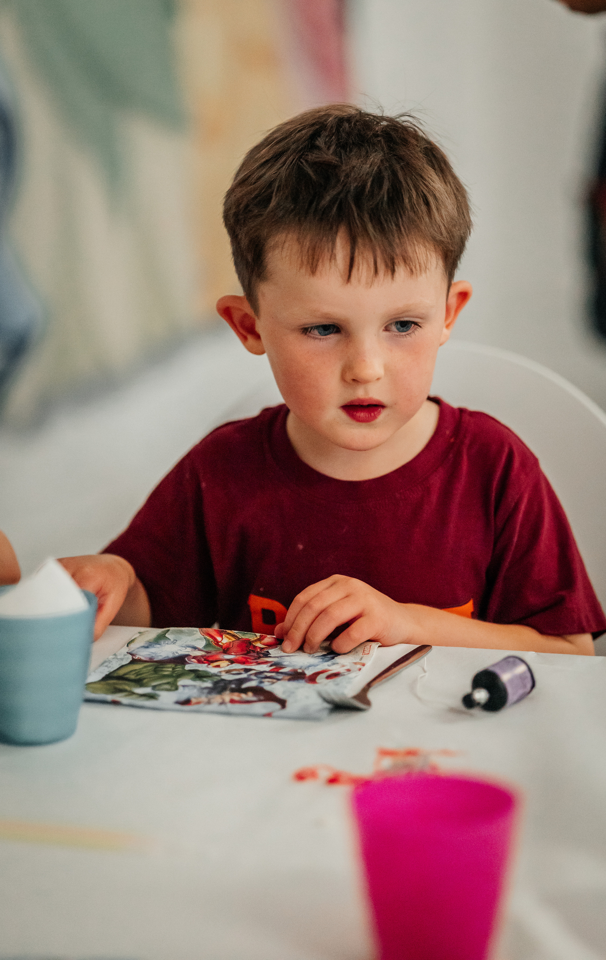 Angus 5th Birthday Party in The Den and The Glen. Family and kids photographer in Aberdeen UK Lyubov Popova
