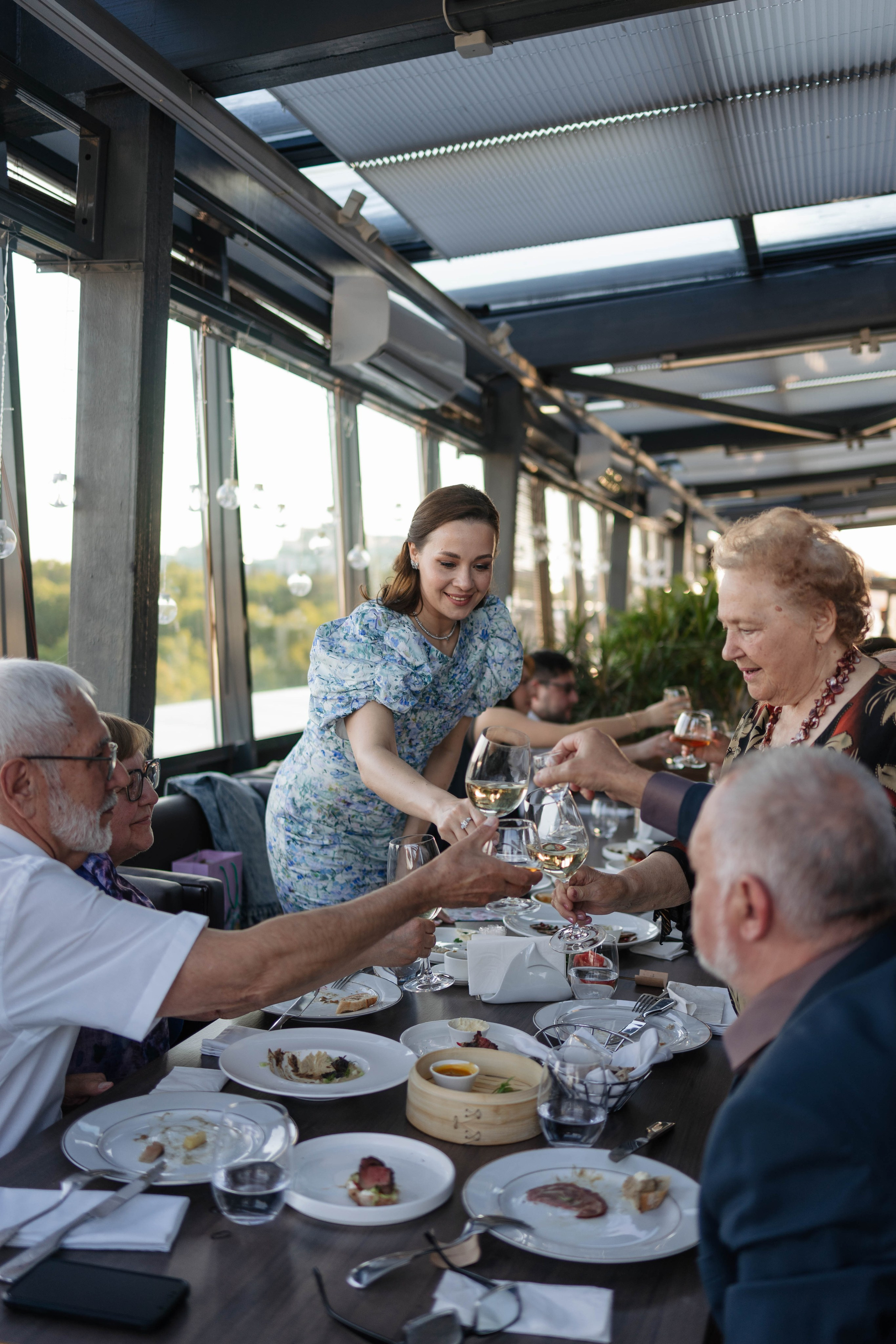 День рождения в ресторане Sky Lounge Уфа. Свадебный фотограф в Уфе  — Данилова Елена