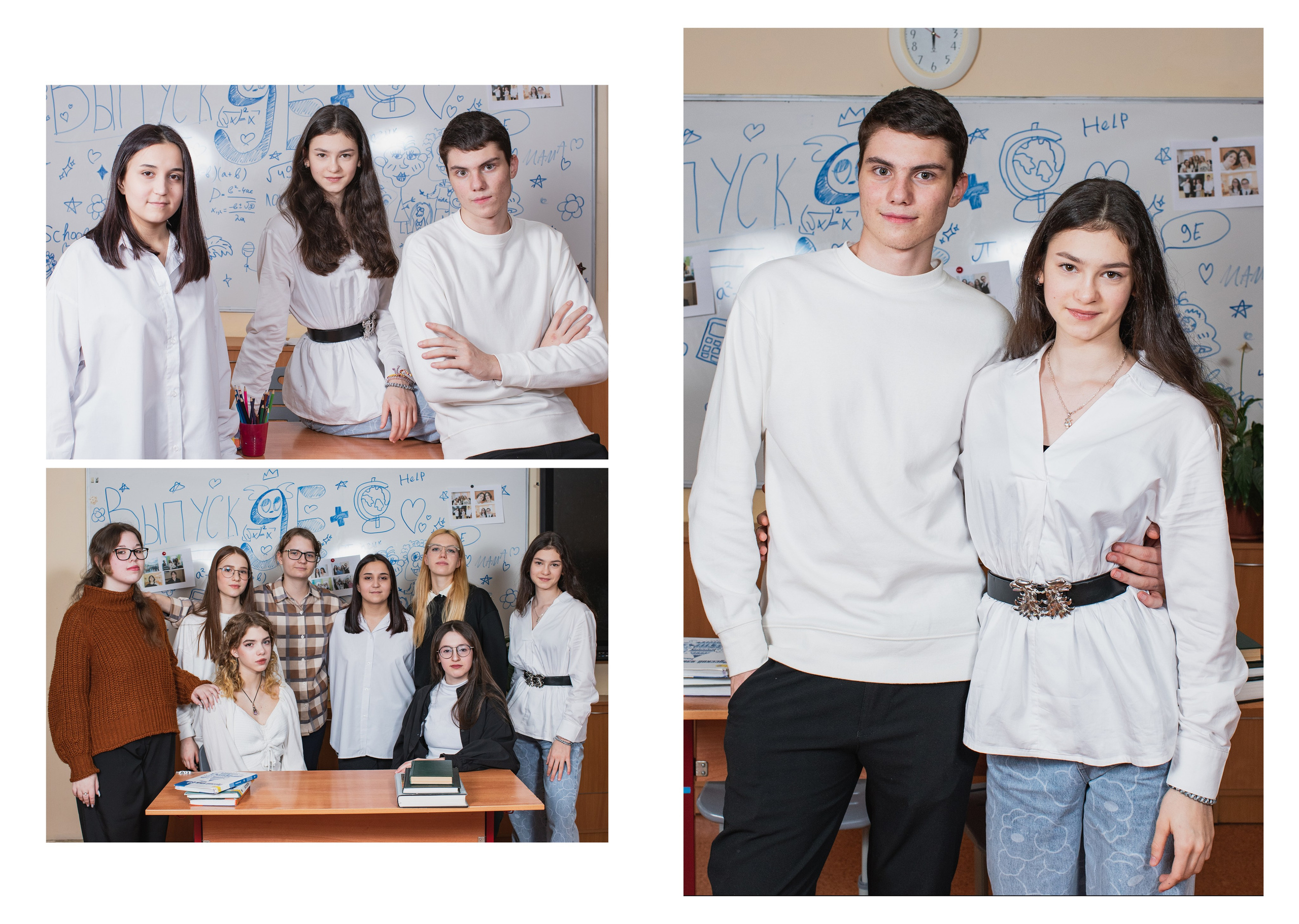 Персональный альбом на 5 разворотов 9-11 класс. Семейный фотограф в Москве Анна Коропова