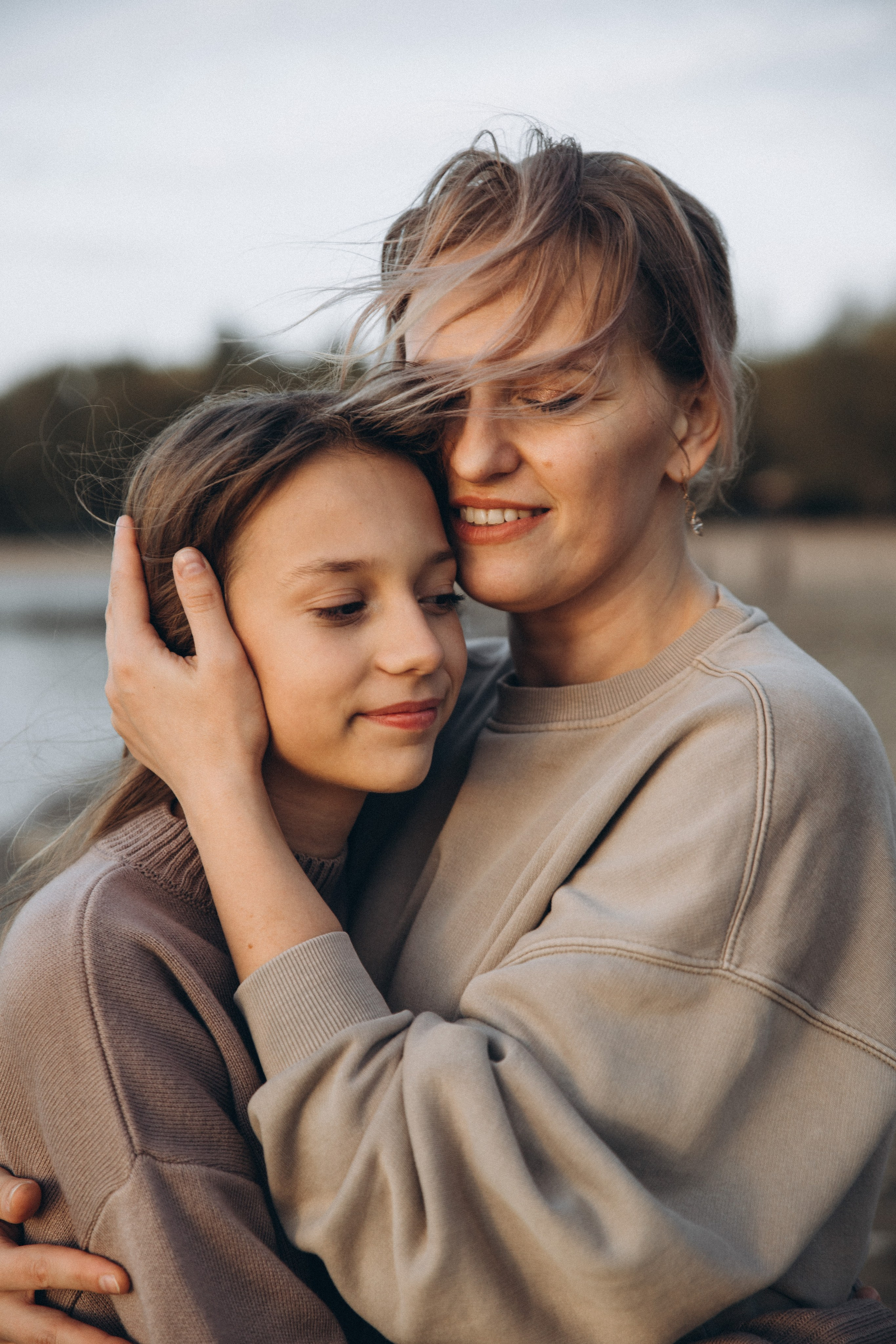 Большая семья на маленьком море. Репортажный и детский фотограф в Минске