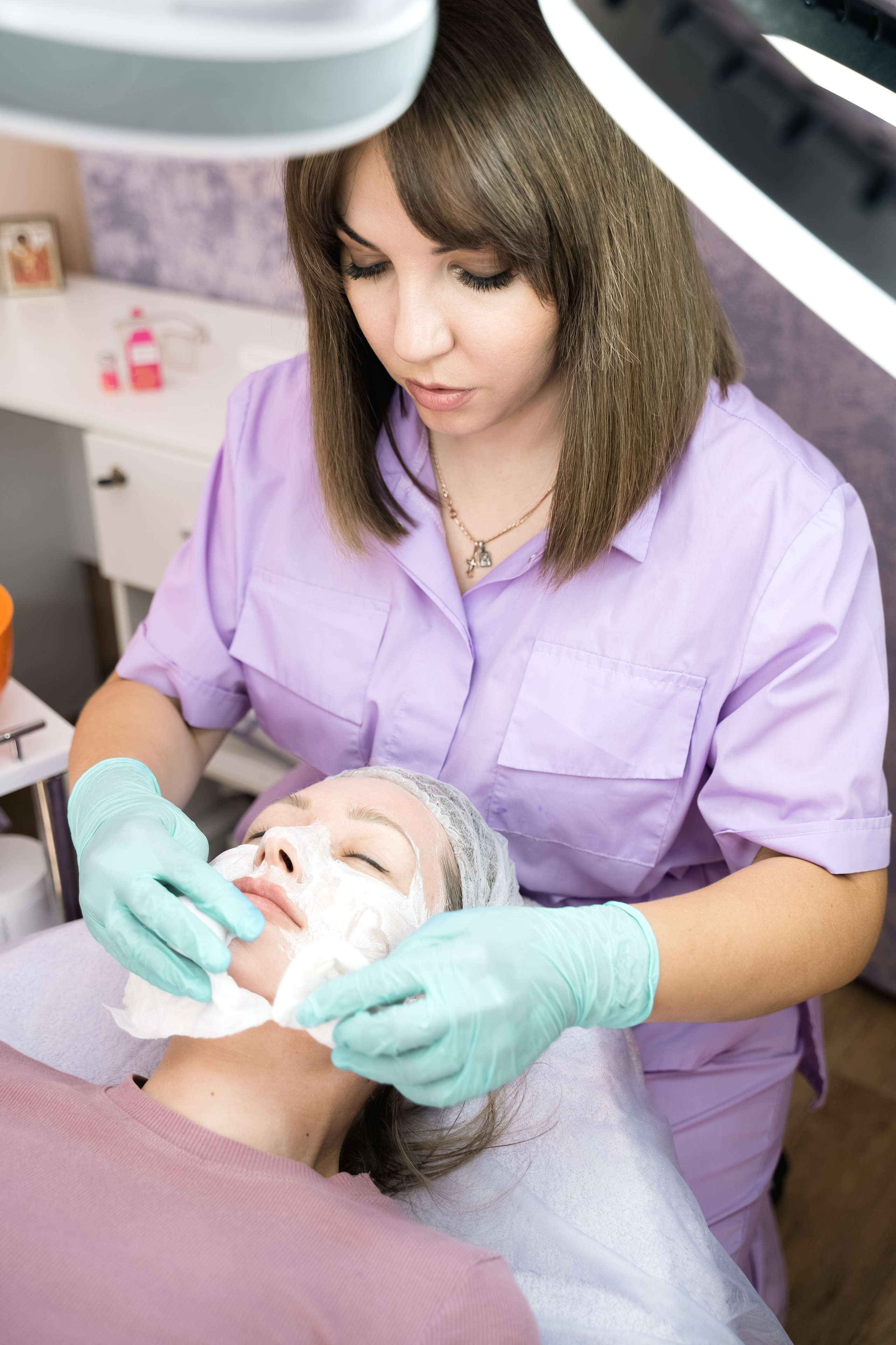 К о с м е т о л о г — п с и х о л о г. Контент фотограф в Москве Кулич Настя